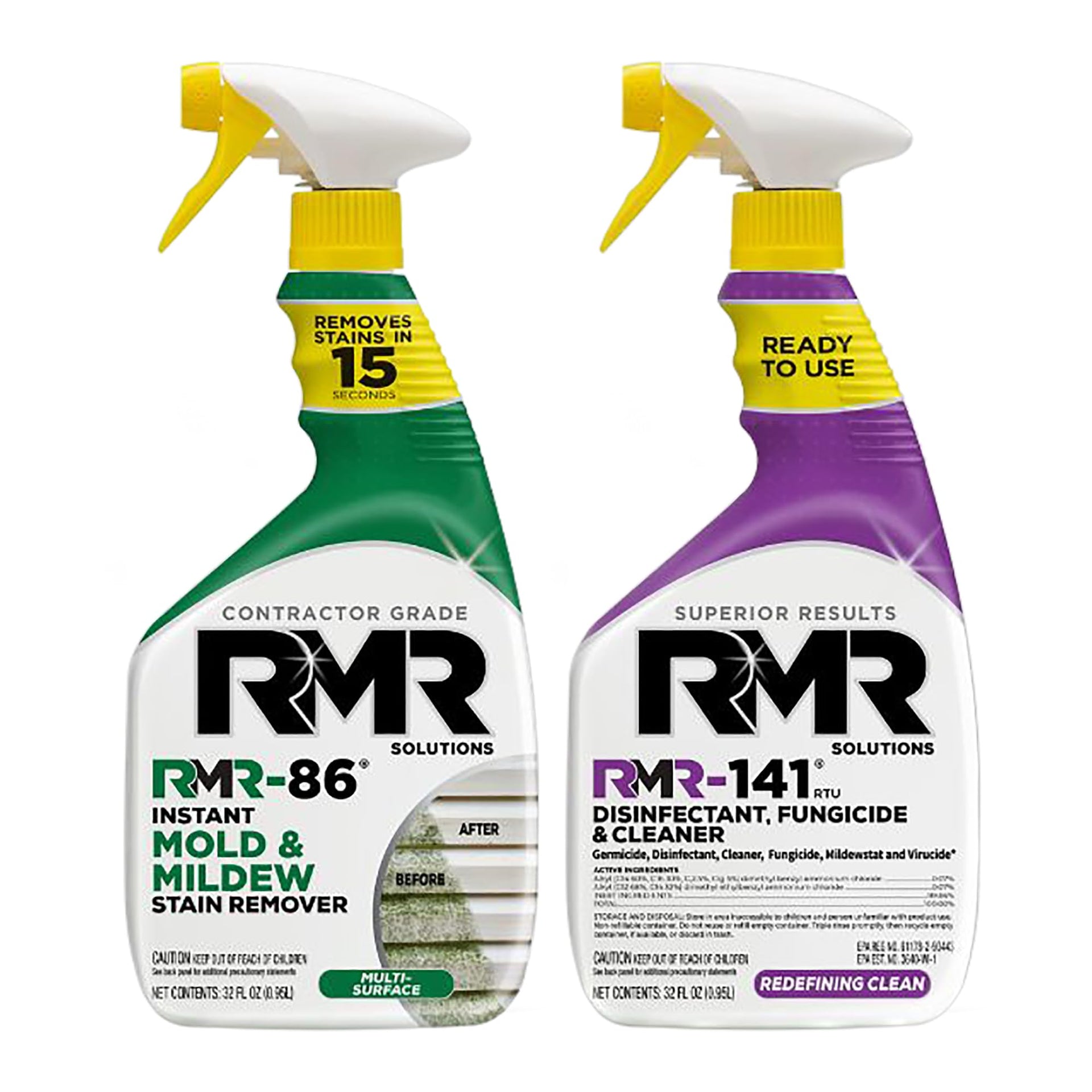 DIY Mold & Stain Remover Bundle (64 Fl Oz)