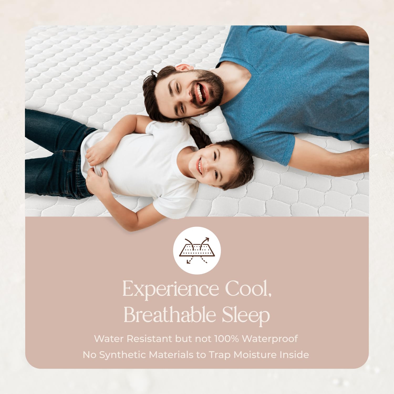 100% Cotton Organic Mattress Pad
