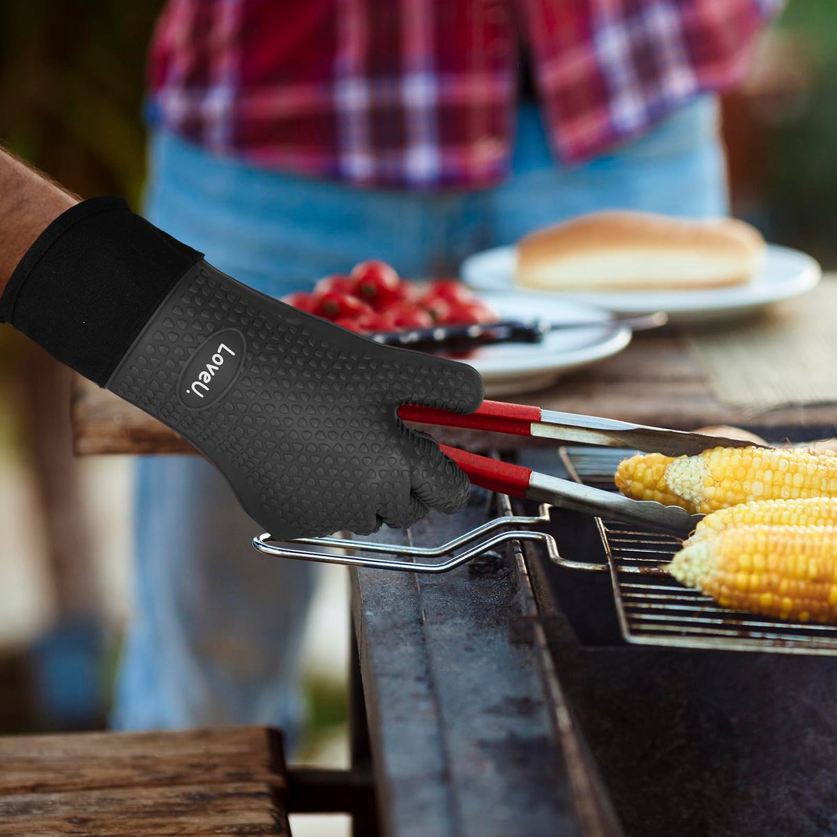 Silicone Oven Mitts Gloves