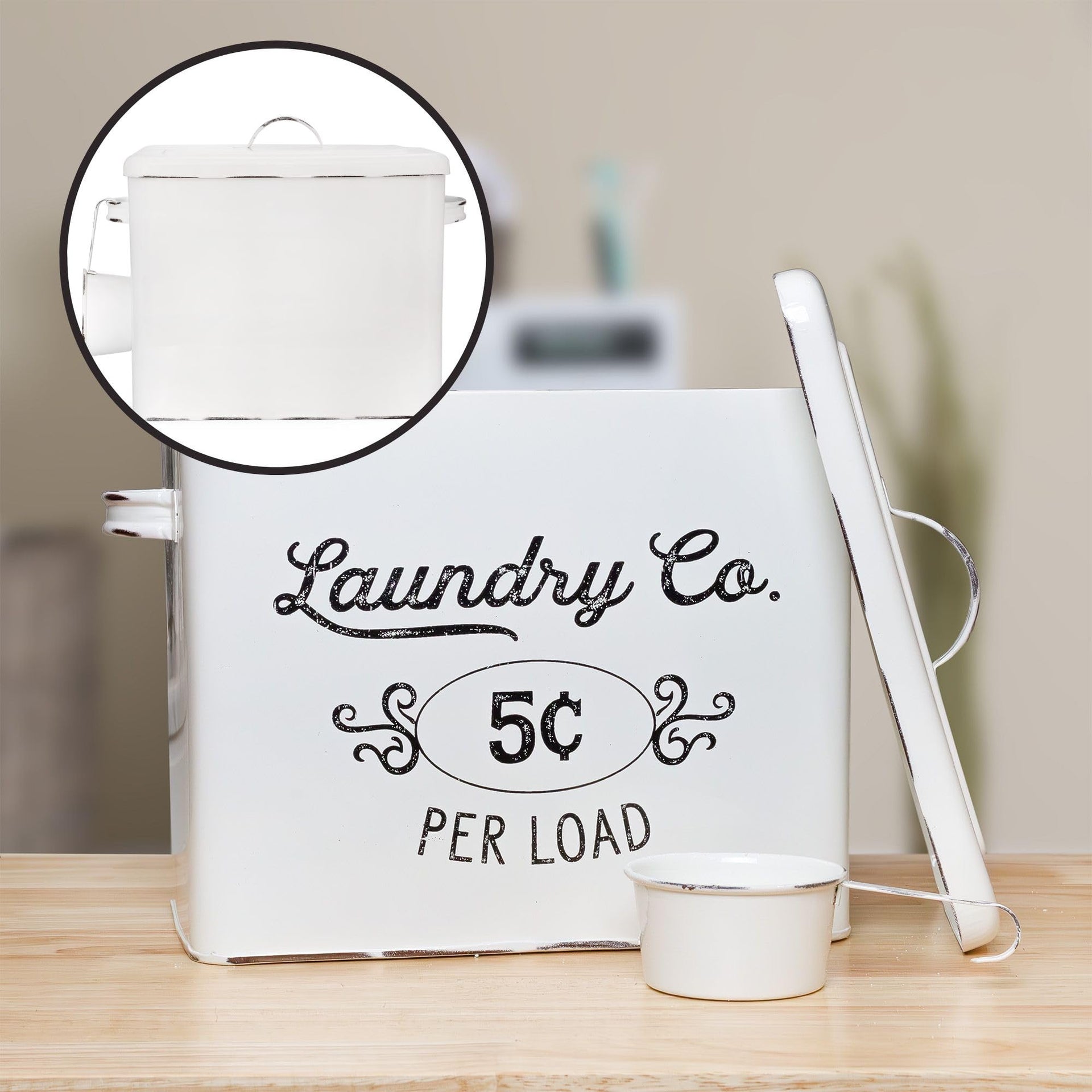Farmhouse Laundry Powder Container