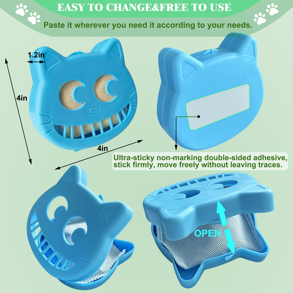 Unscented Cat Litter Box Deodorizer for Fumoi Automatic Litter Box