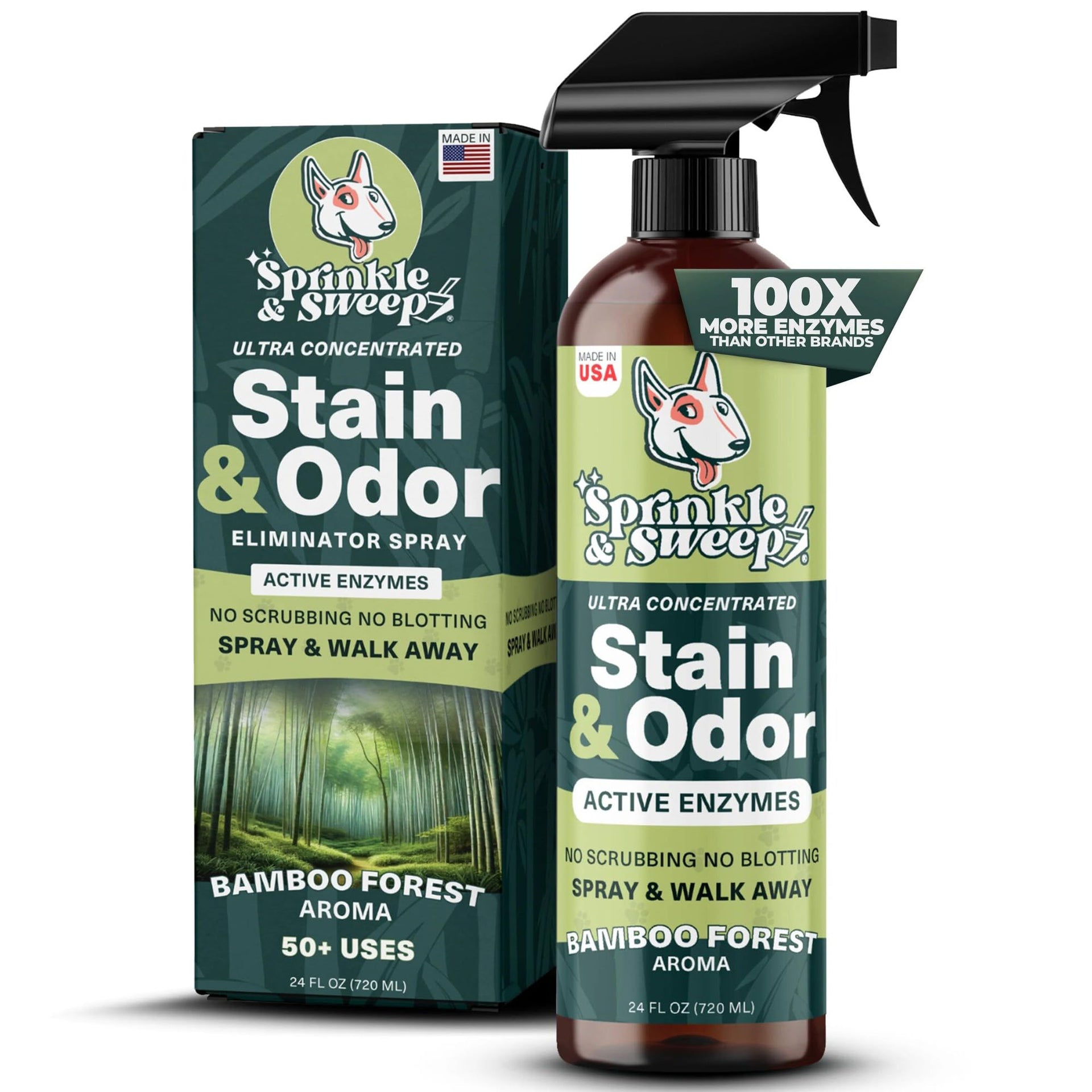 Pet Stain & Odor Enzyme Spray (24 Fl Oz)