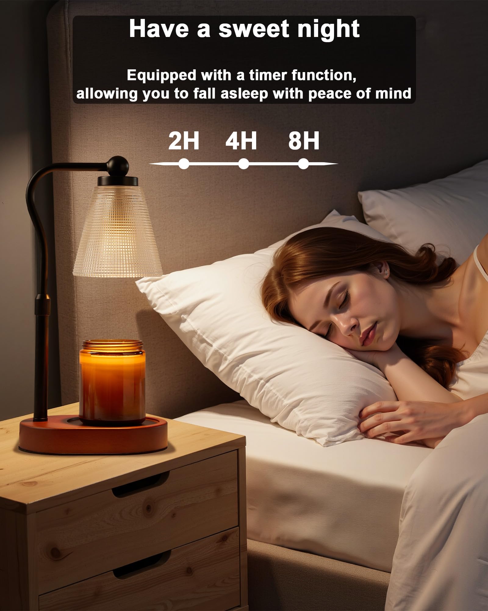 Candle Warmer Lamp with Timer