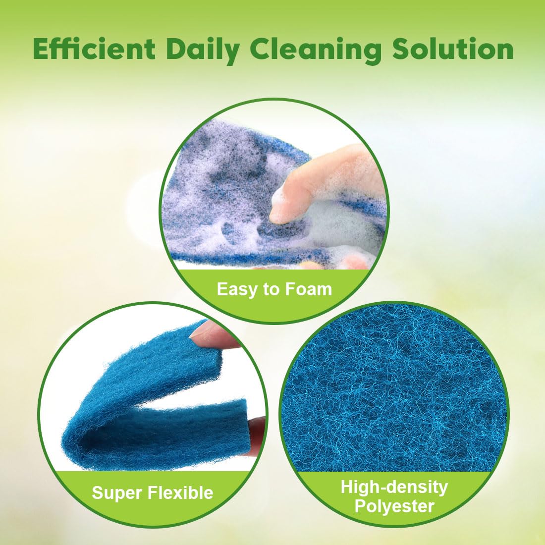 Non Scratch Scouring Pads (96 Count)