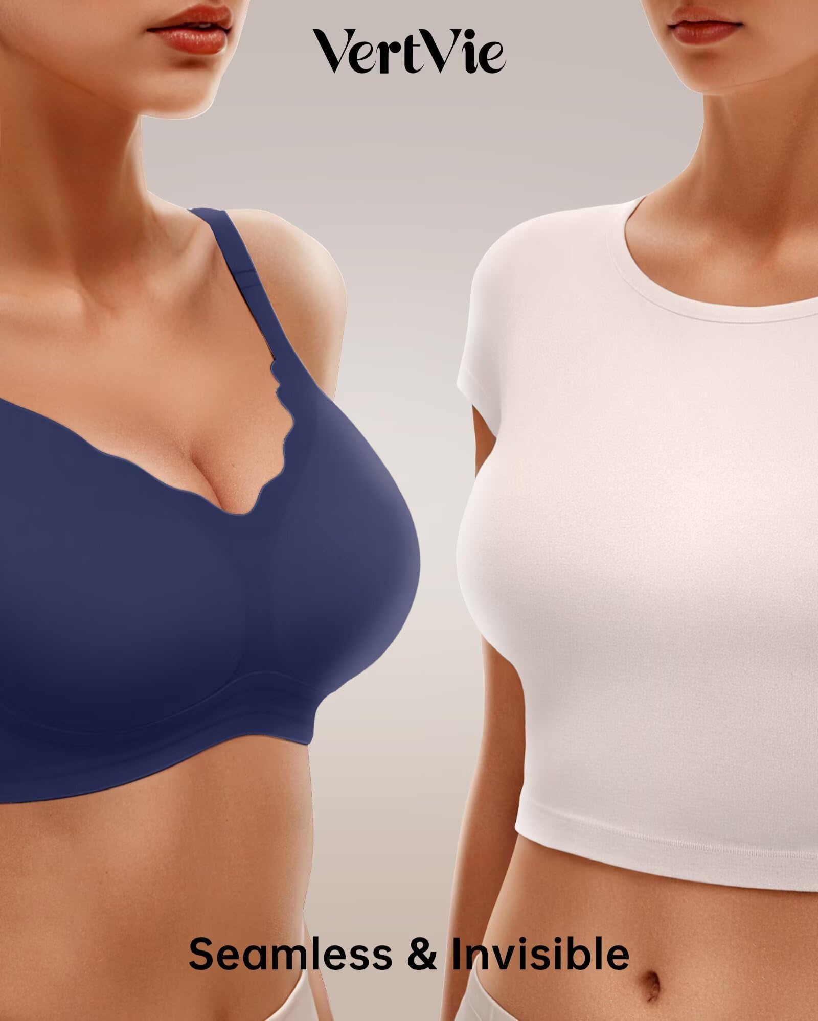 Seamless Jelly Bra No Underwire Supportive Bralette