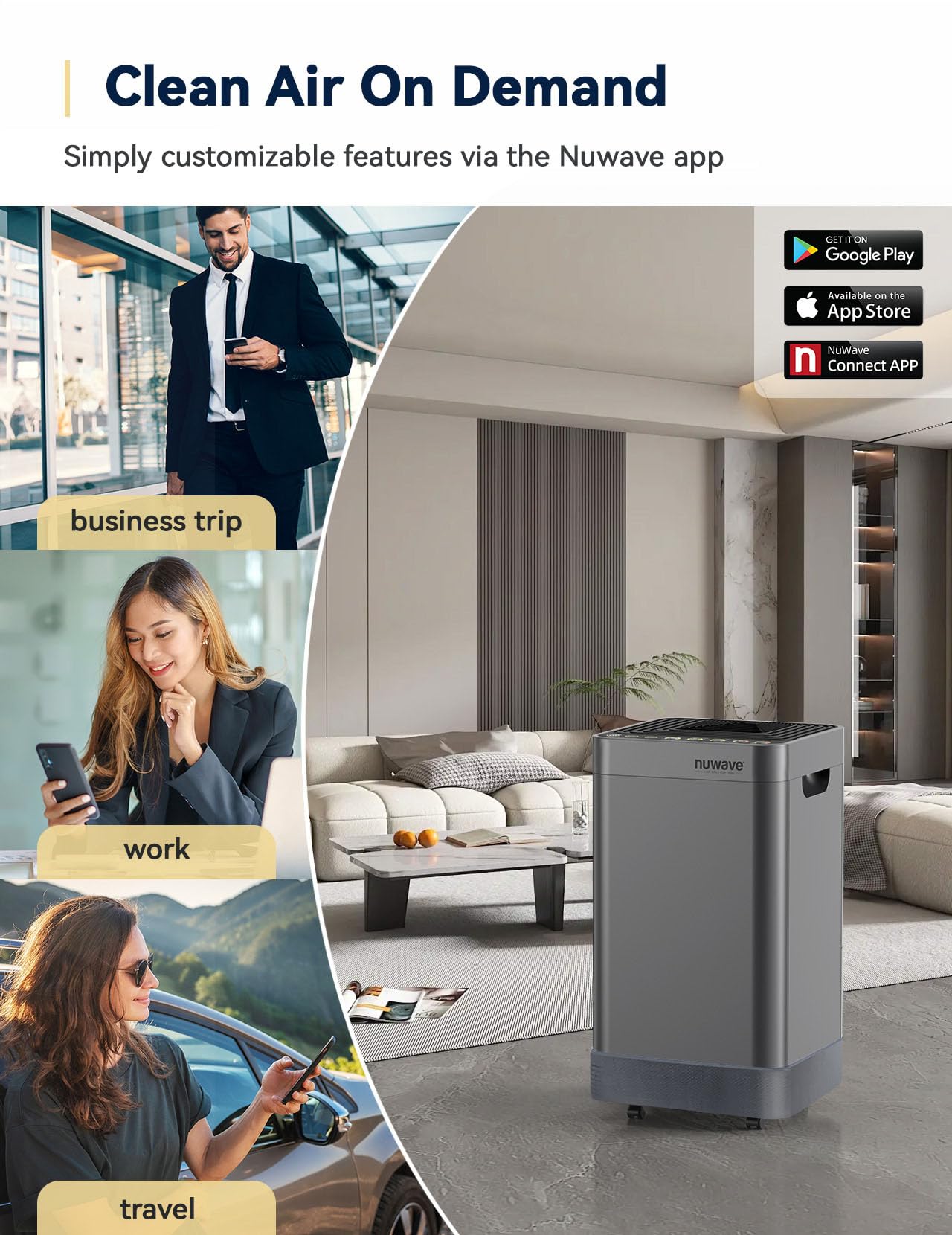 OxyPure Smart Air Purifier with Extra EZ Covers for Pet