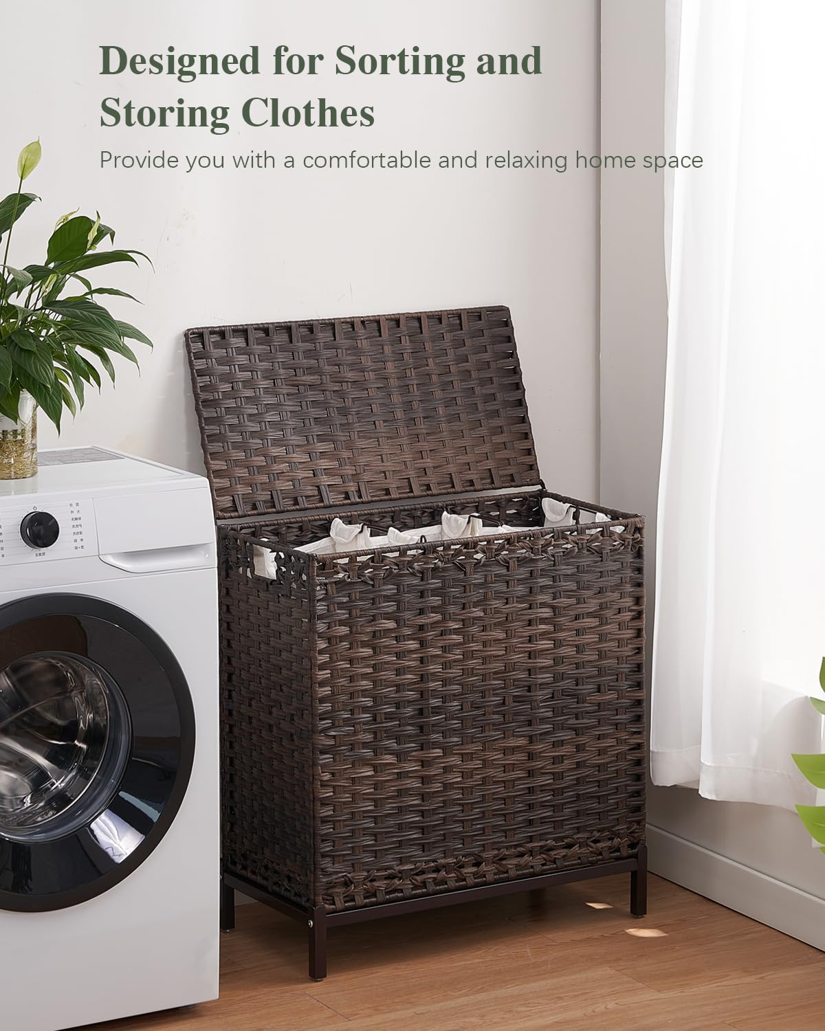 Laundry Hamper with Lid