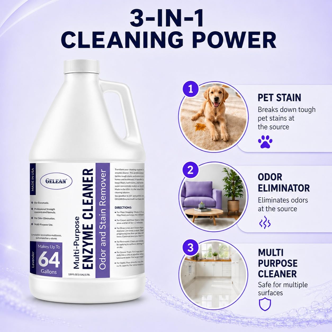 Enzymatic Cleaner Multi (128 Fl Oz)