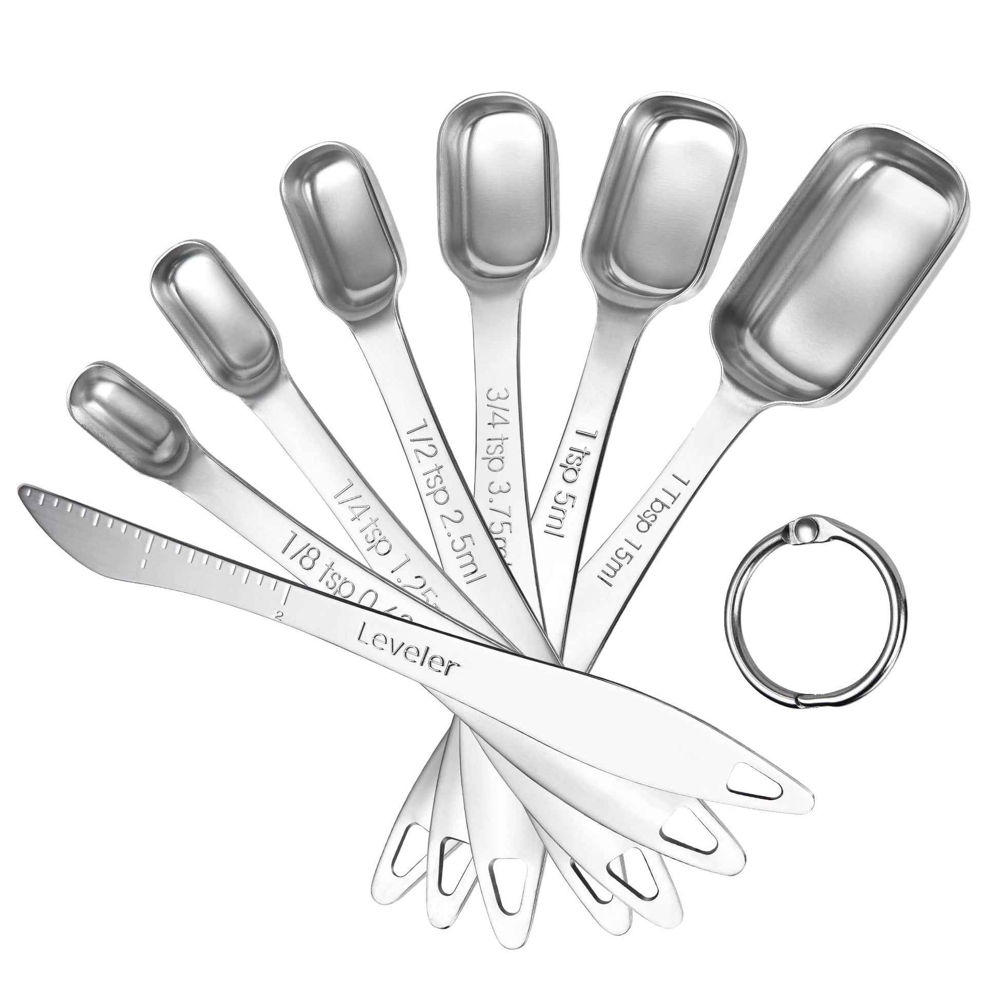 Narrow Square Measuring Spoons