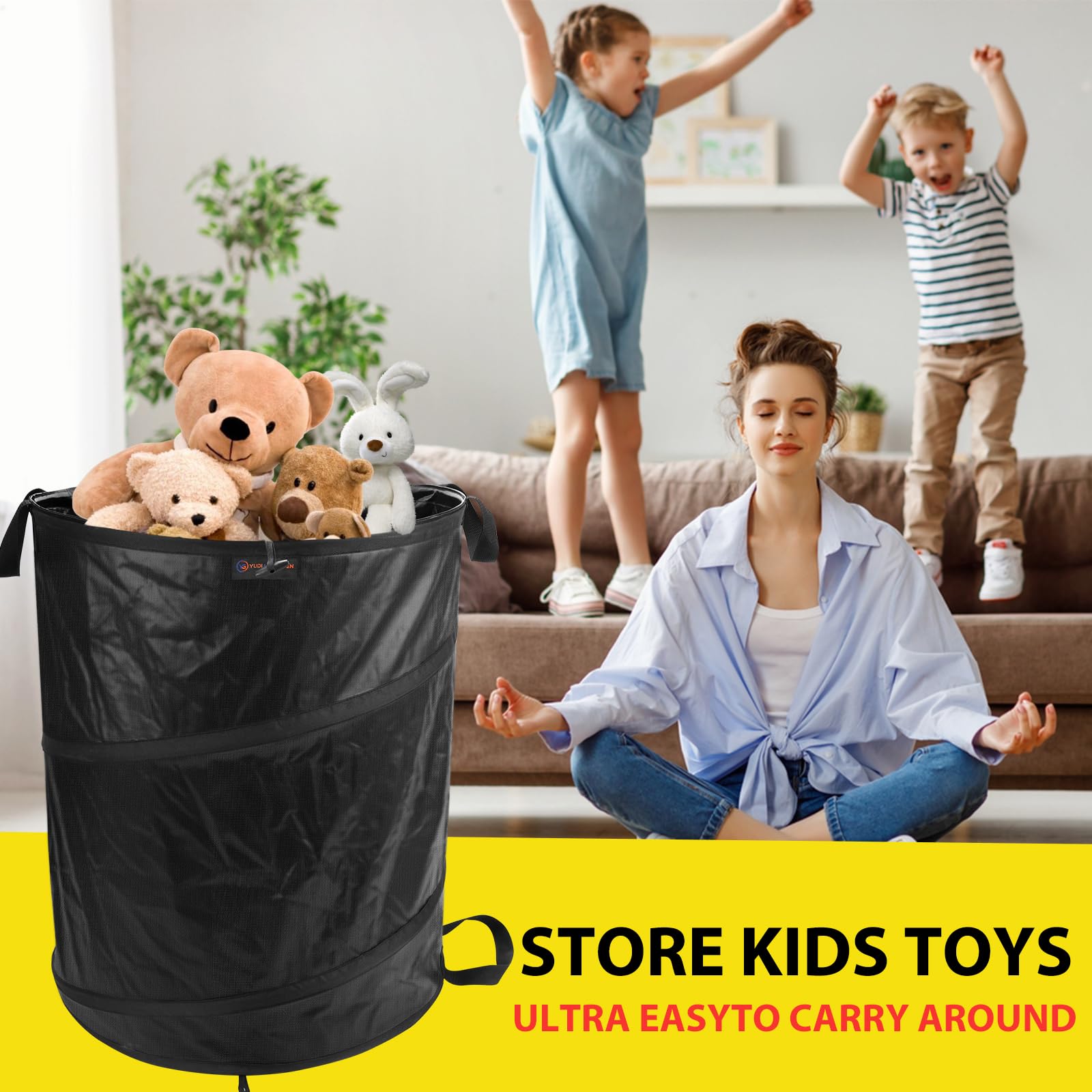 45 Gallon Collapsible Trash Can