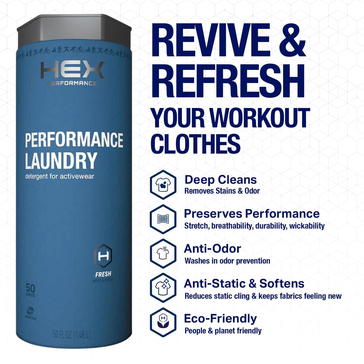 Activewear Laundry Detergent (100 Fl Oz)