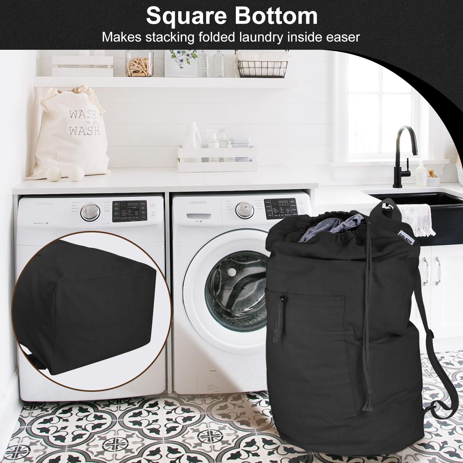 Laundry Bag Backpack