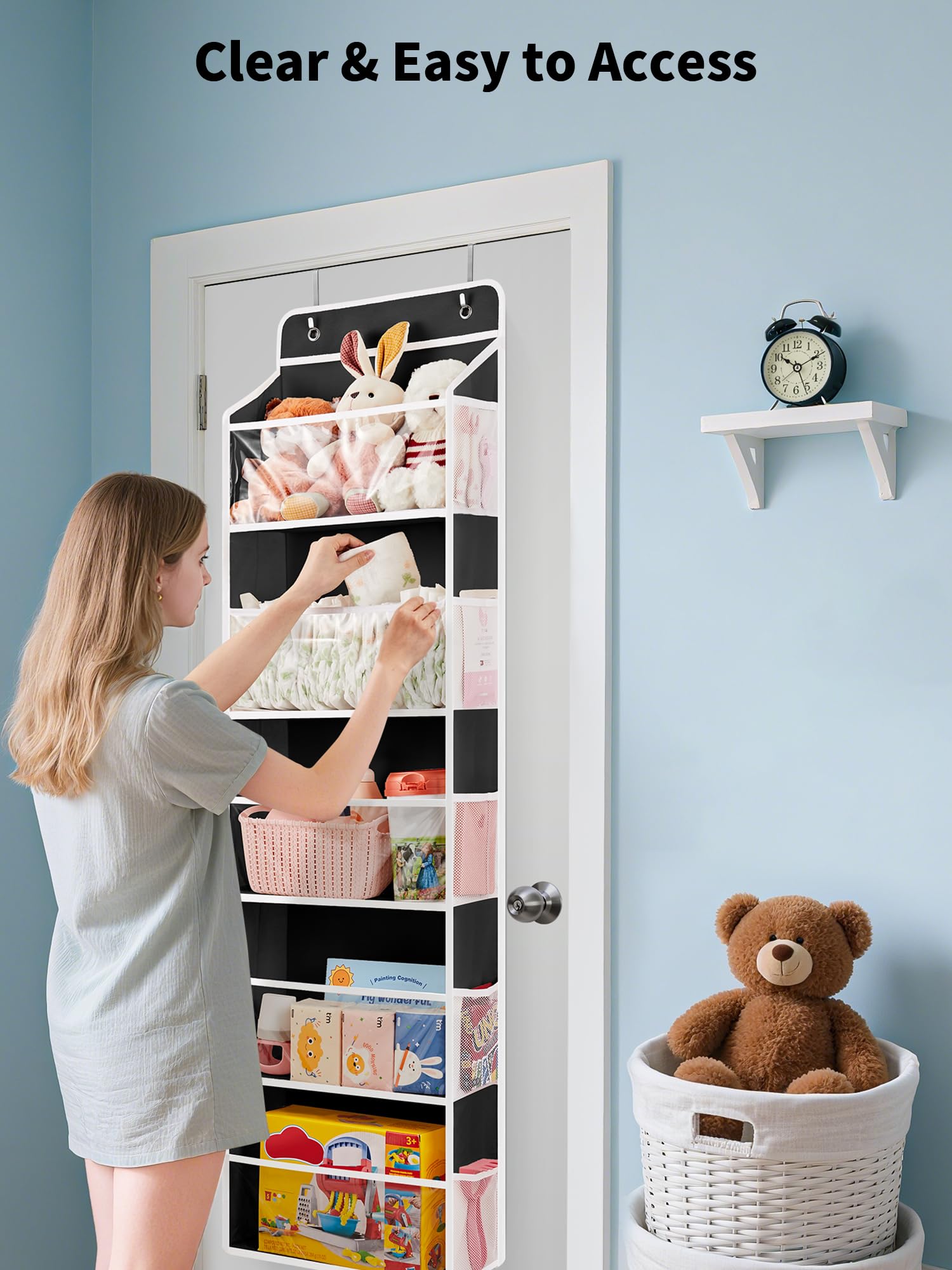 Over The Door Toy Storage Organizer w (2 Count)