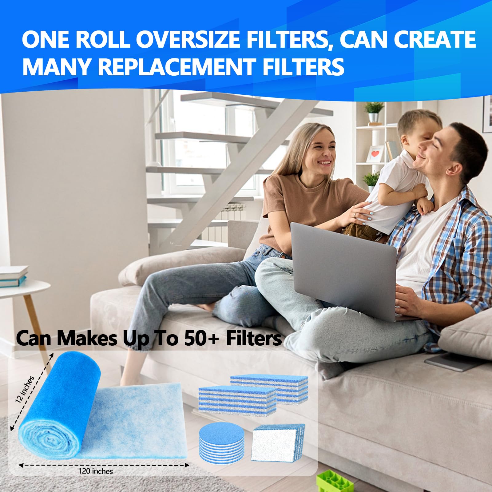 MERV 8 Air Vent Filters