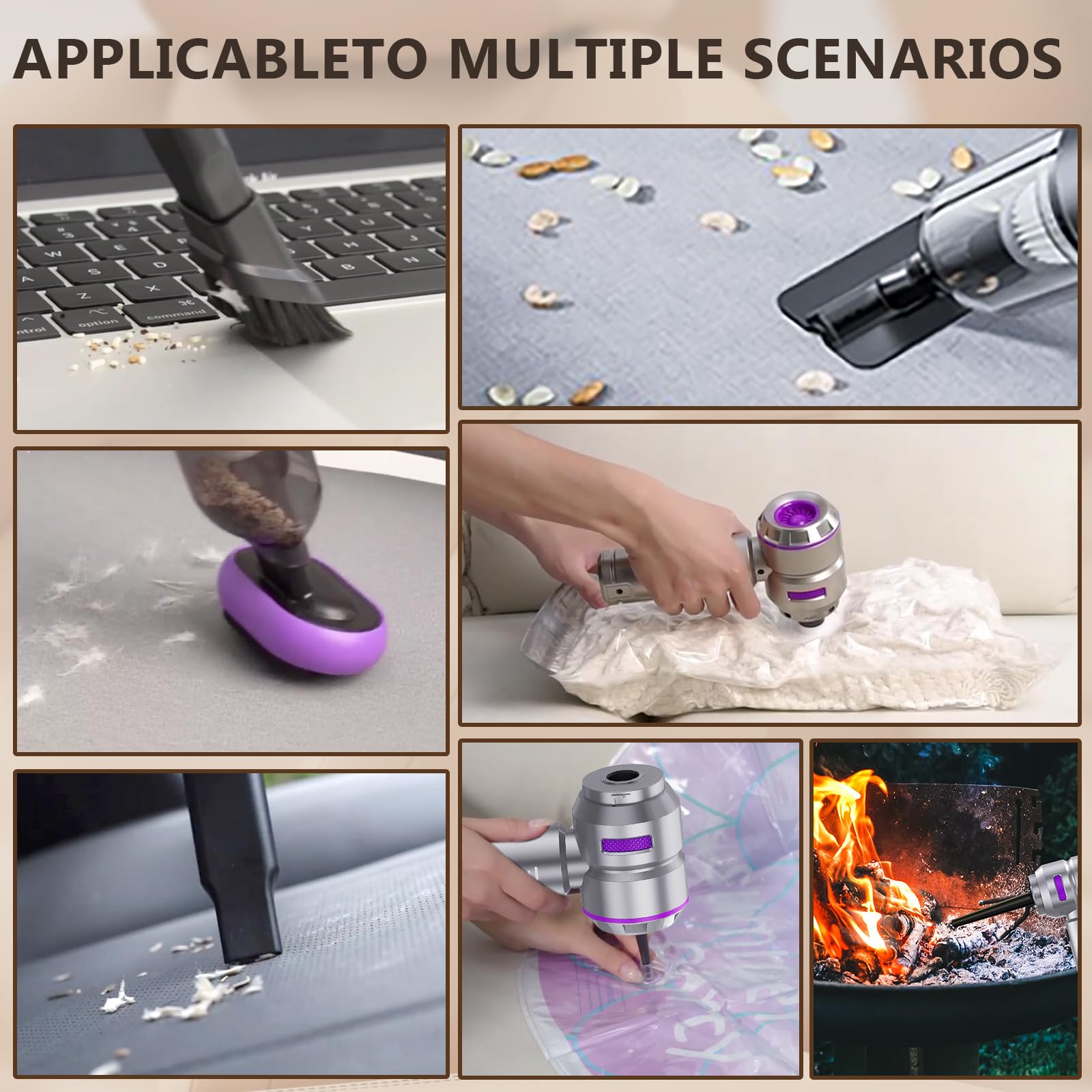 Cordless Car Vacuum 22000Pa
