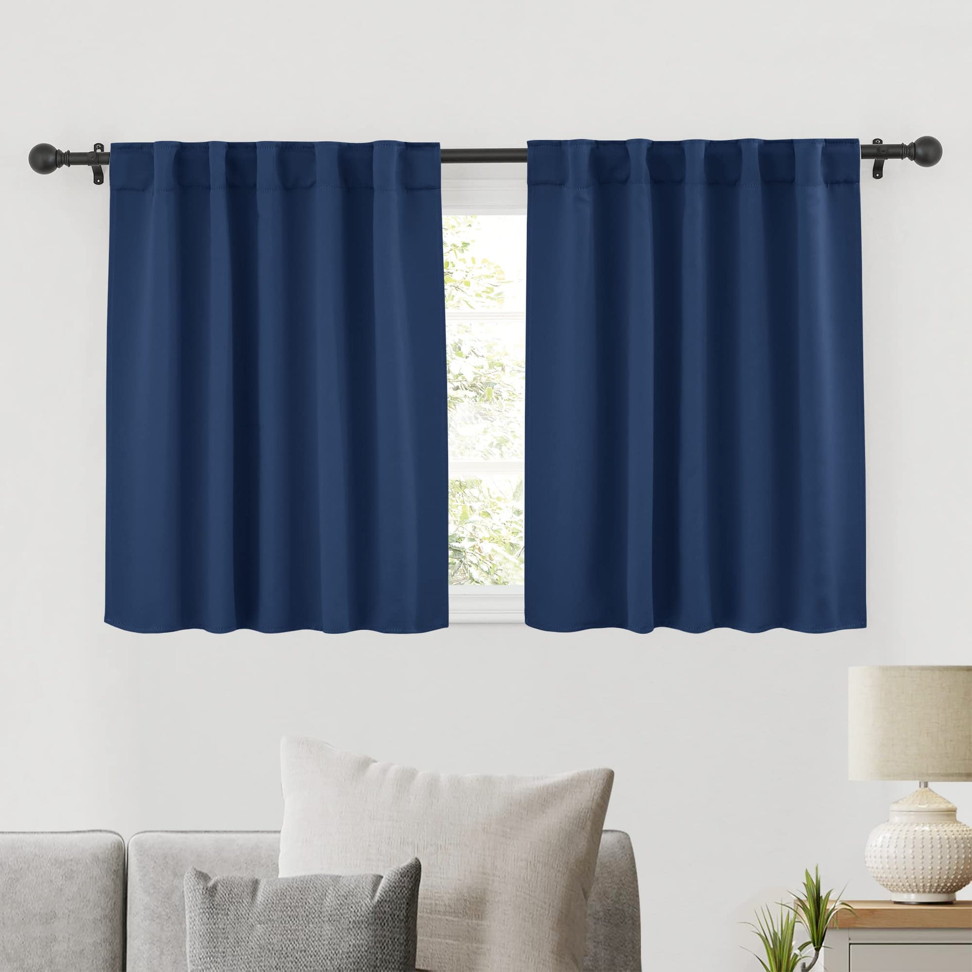 Short Blackout Curtains (2 Count)