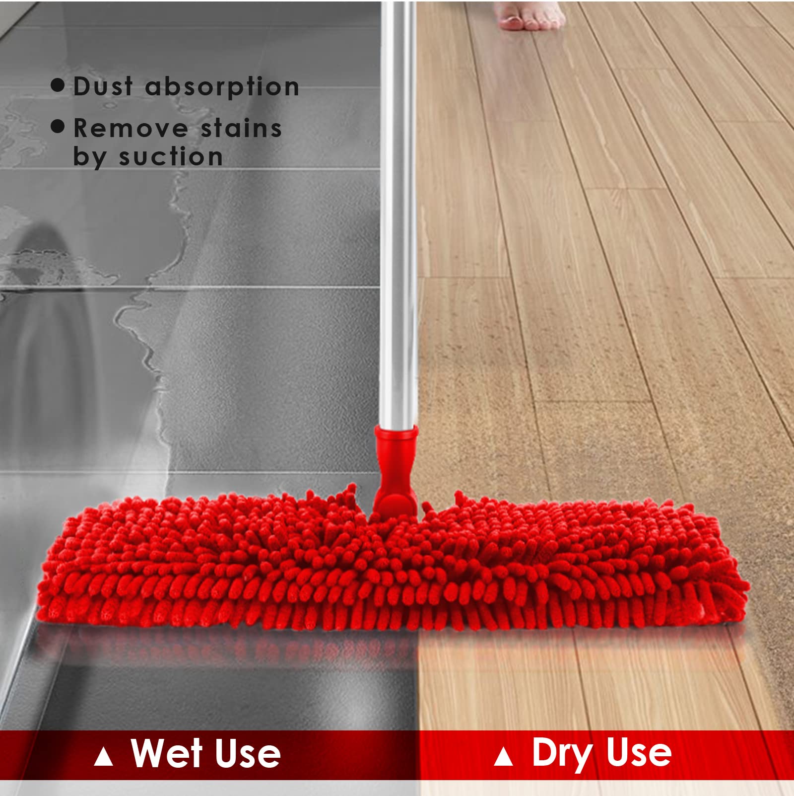 Two Sided Dust Mop for Floor Cleaning - ModHome Supplies