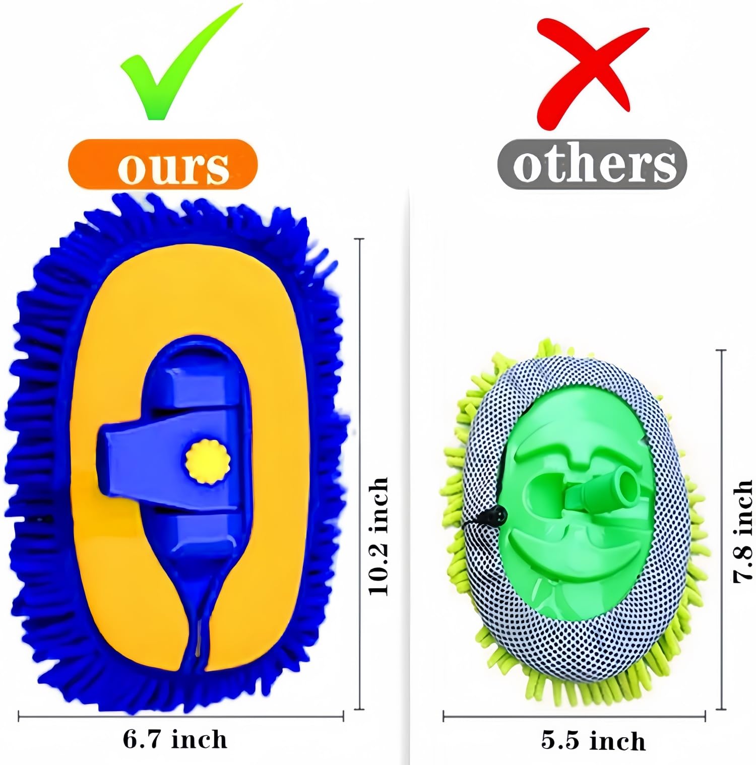Car Wash Brush with Long Handle