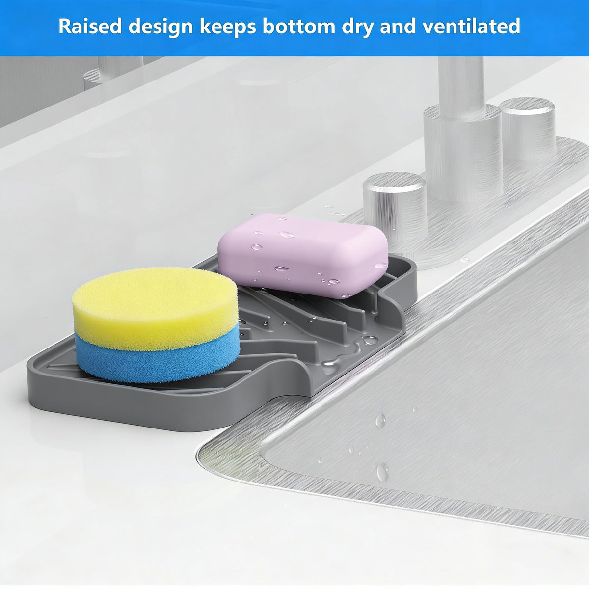 Sponge Holder for Kitchen Sink