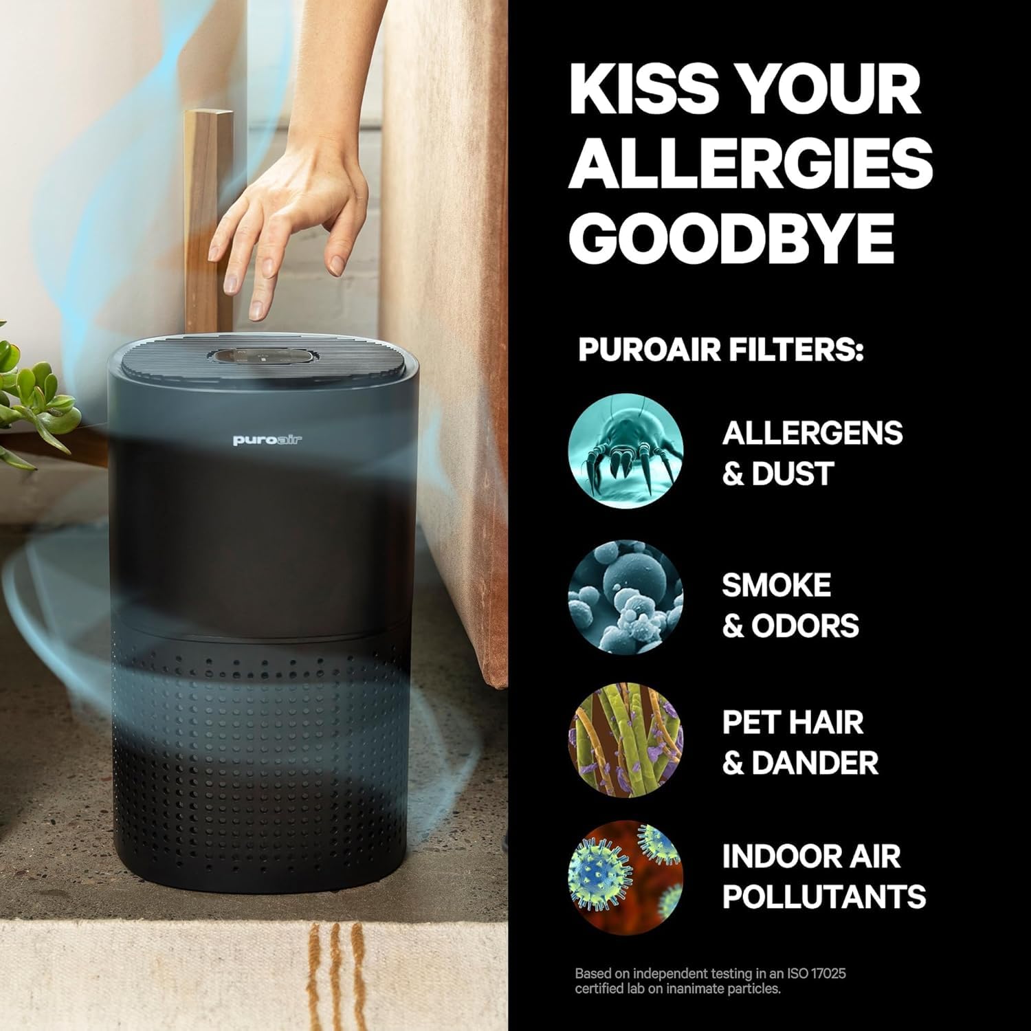 240 HEPA Air Purifiers for Home Pets Air Cleaner up to 1 (2 Count)