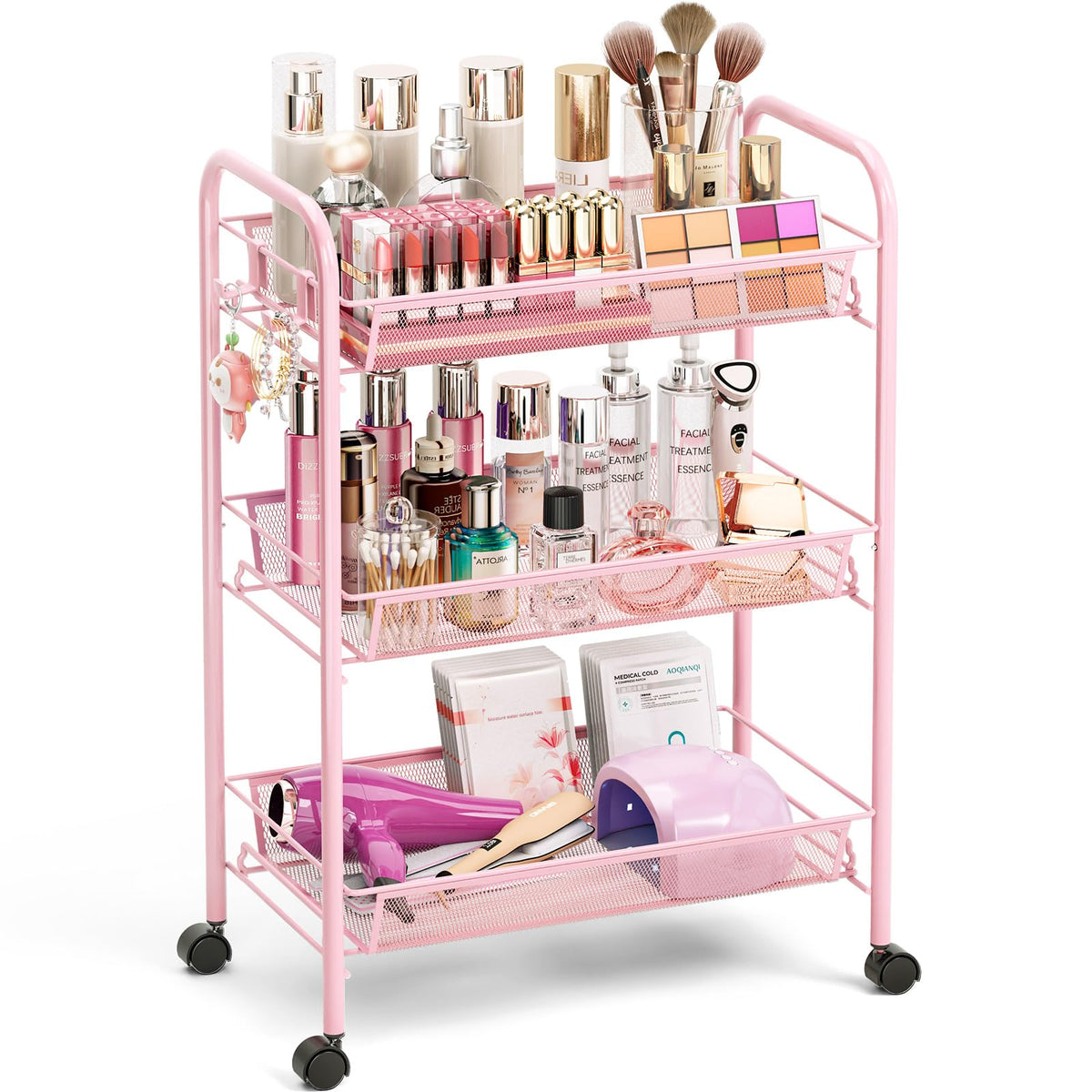 3 Tier Rolling Cart