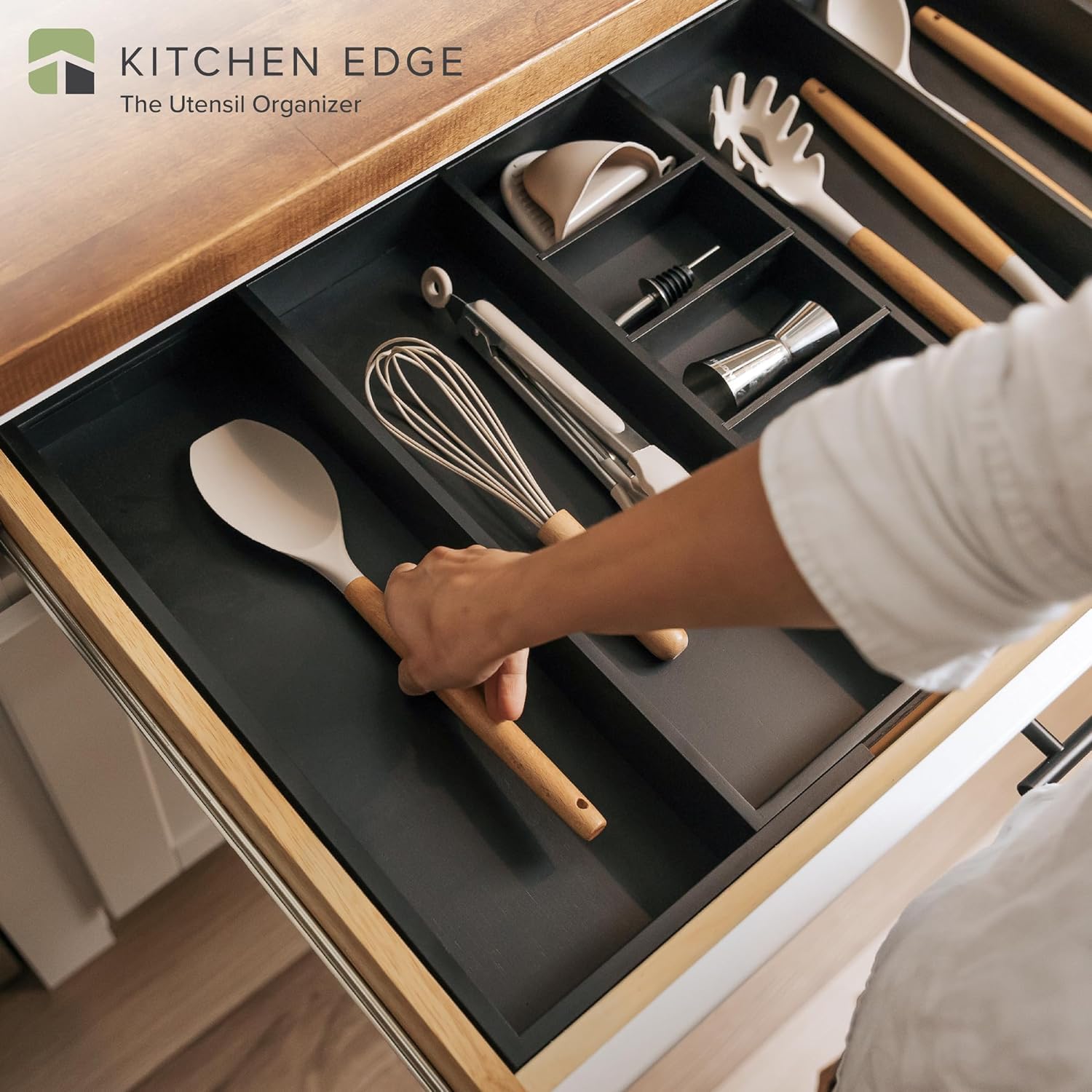Utensil & Junk Drawer Organizer
