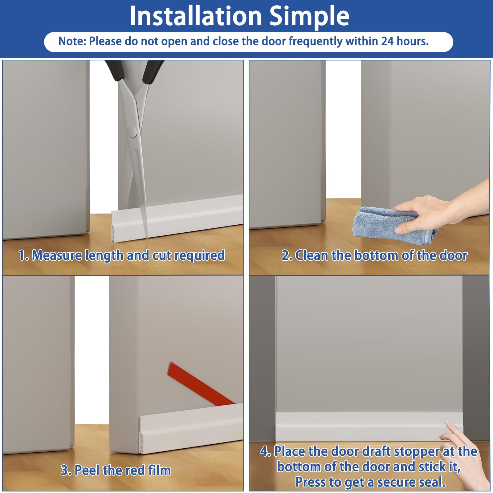 Under Door Draft Stopper