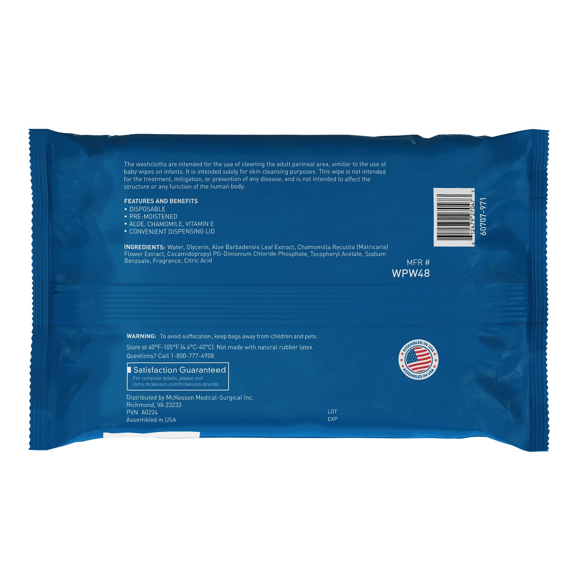 Washcloth Wipes (96 Count)