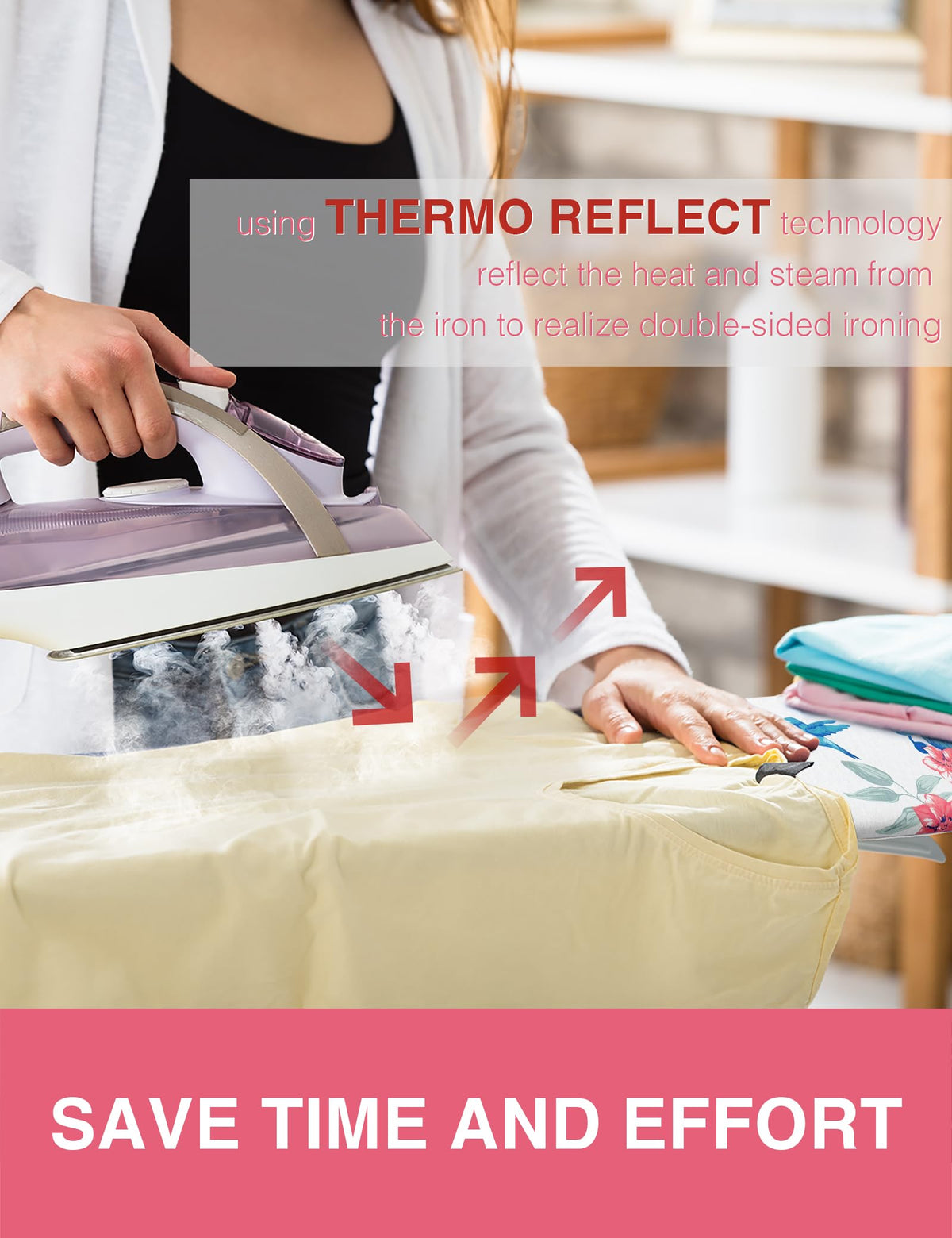 Extra Wide Ironing Board Cover and Pad