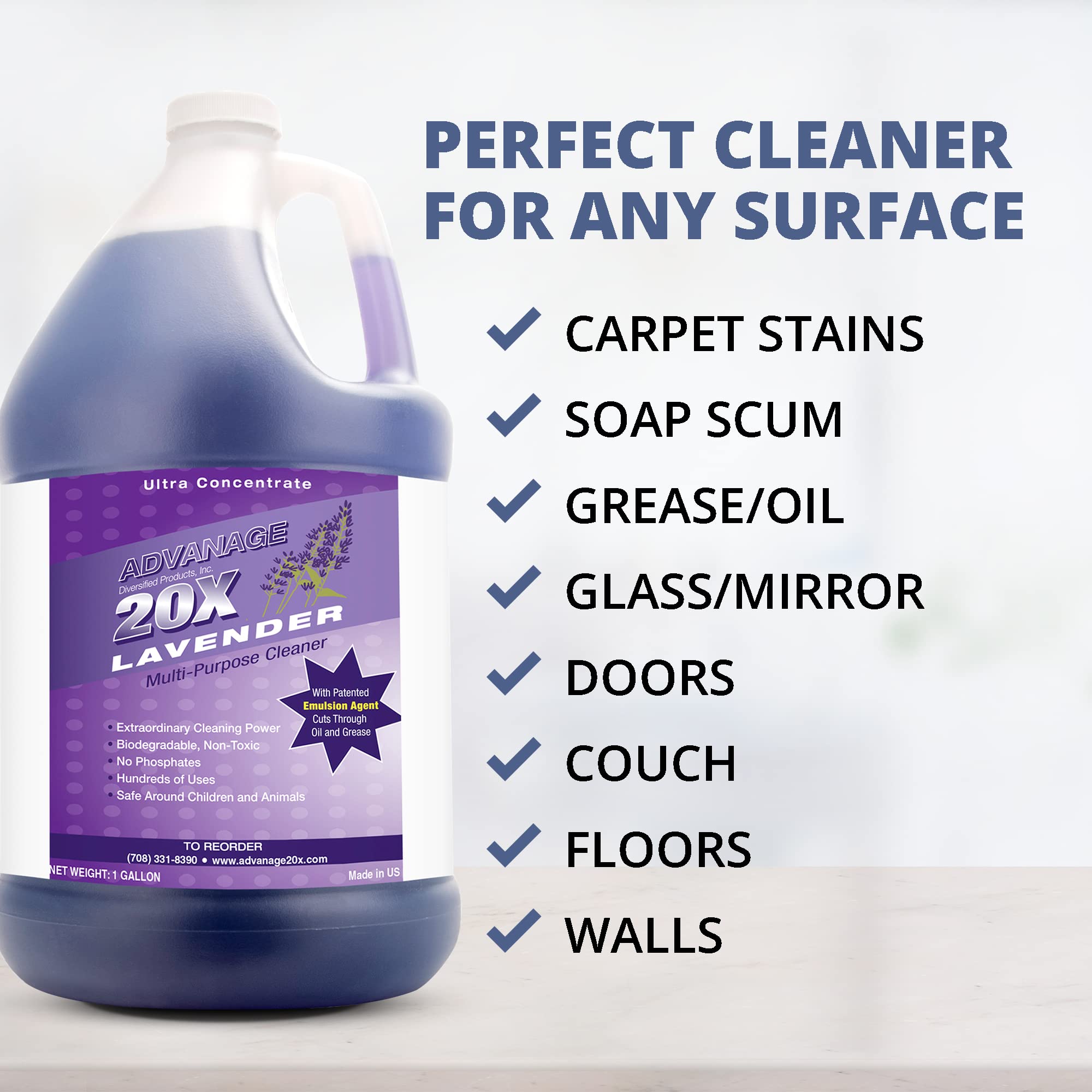 Advanage 20X All Purpose Cleaner Concentrate (128 Fl Oz)