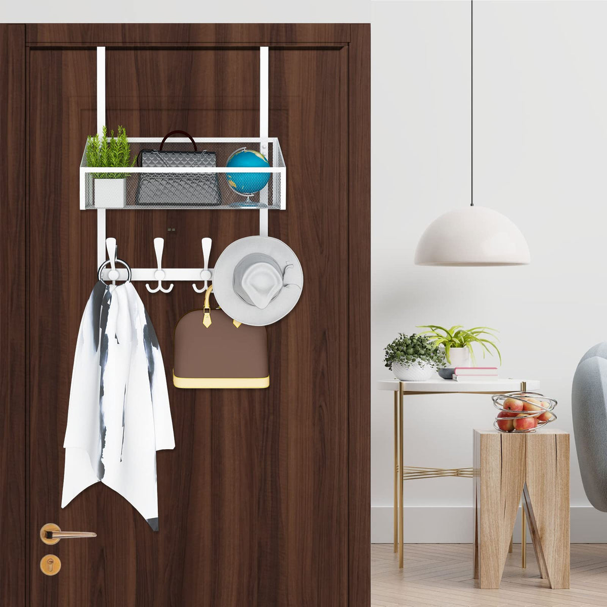 Over The Door Hooks Organizer