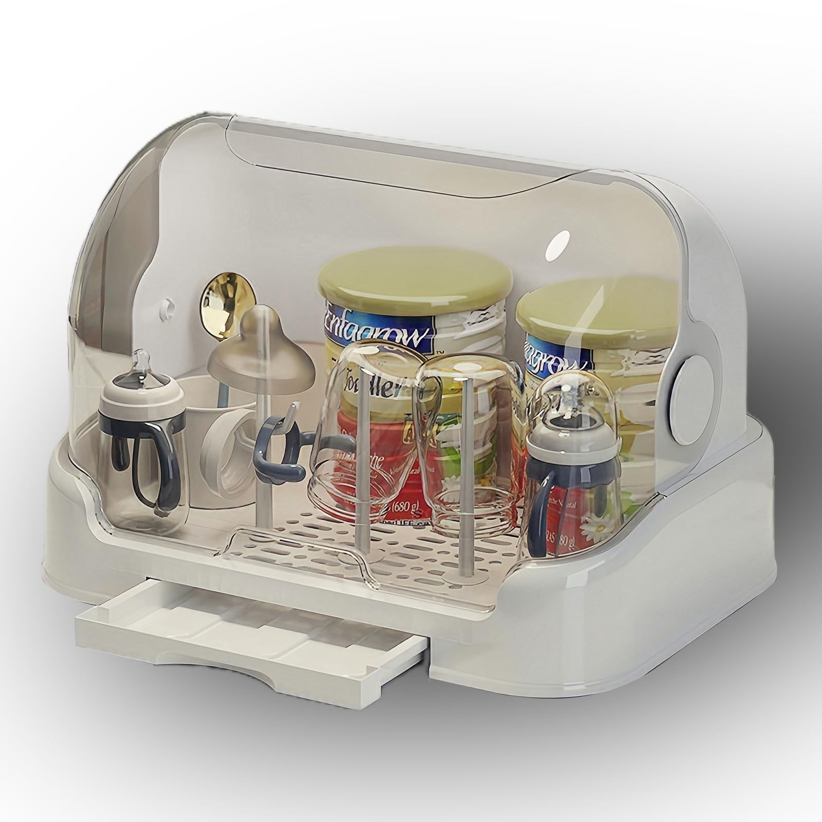 Baby Bottle Drying Rack Storage