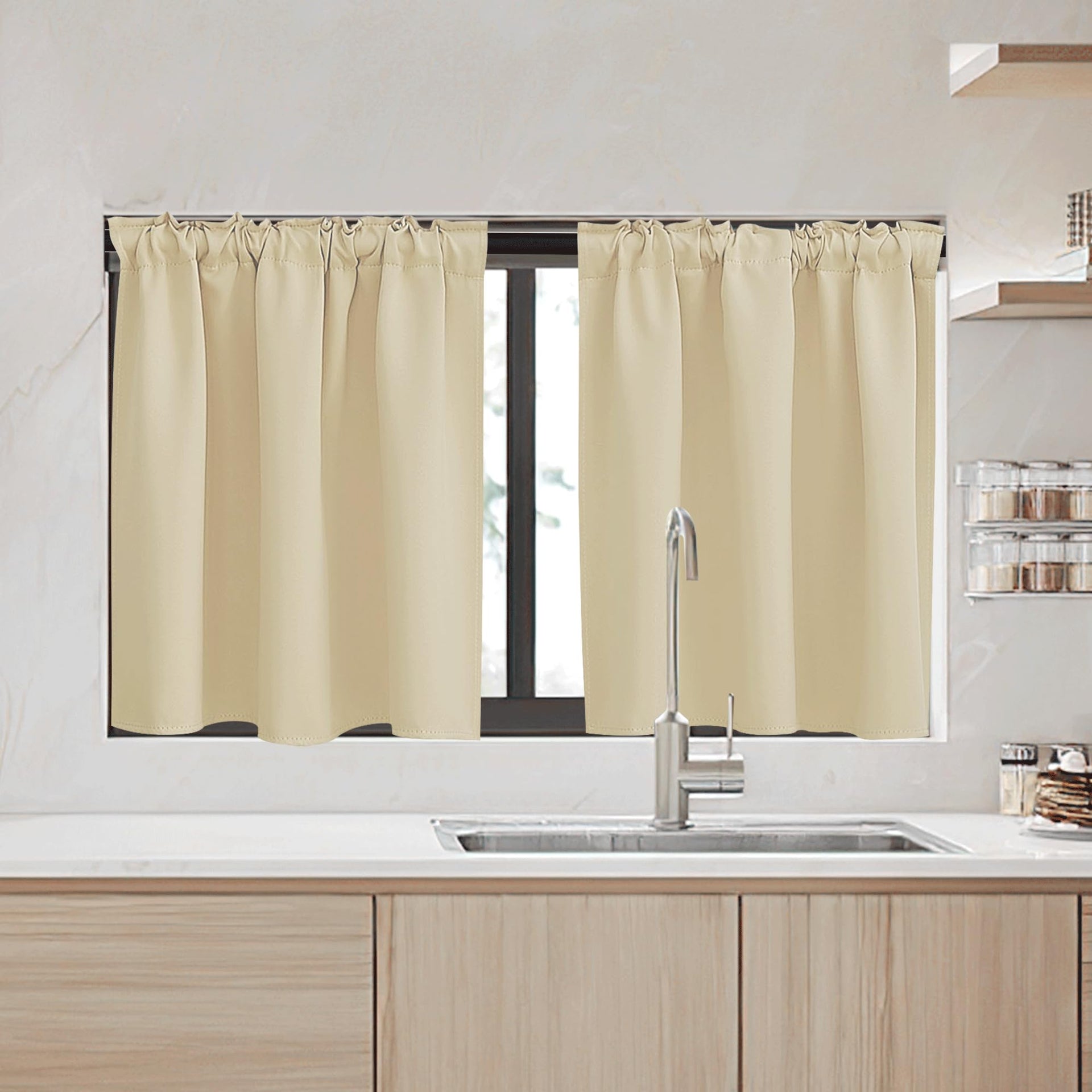 Small Window Curtains (2 Count)