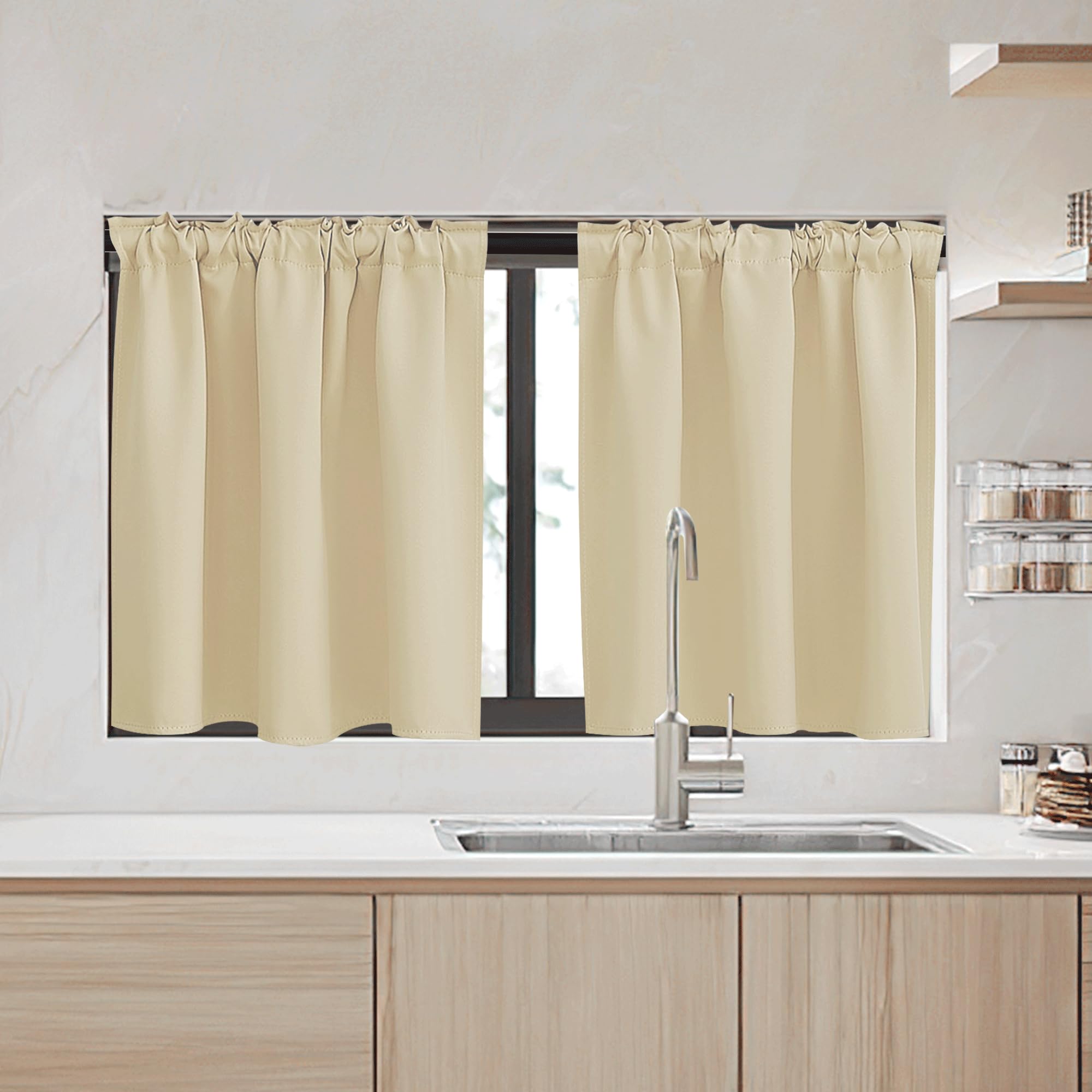 Small Window Curtains (2 Count)