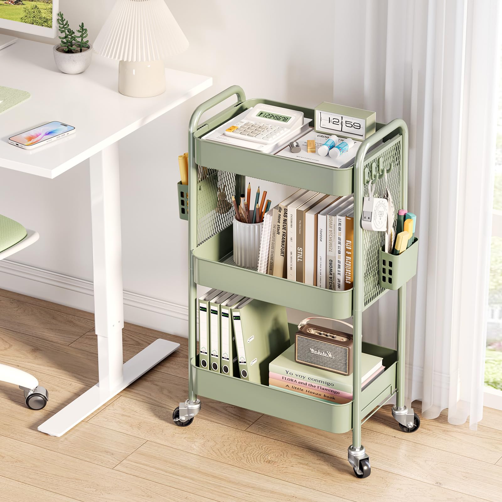 3 Tier Rolling Cart