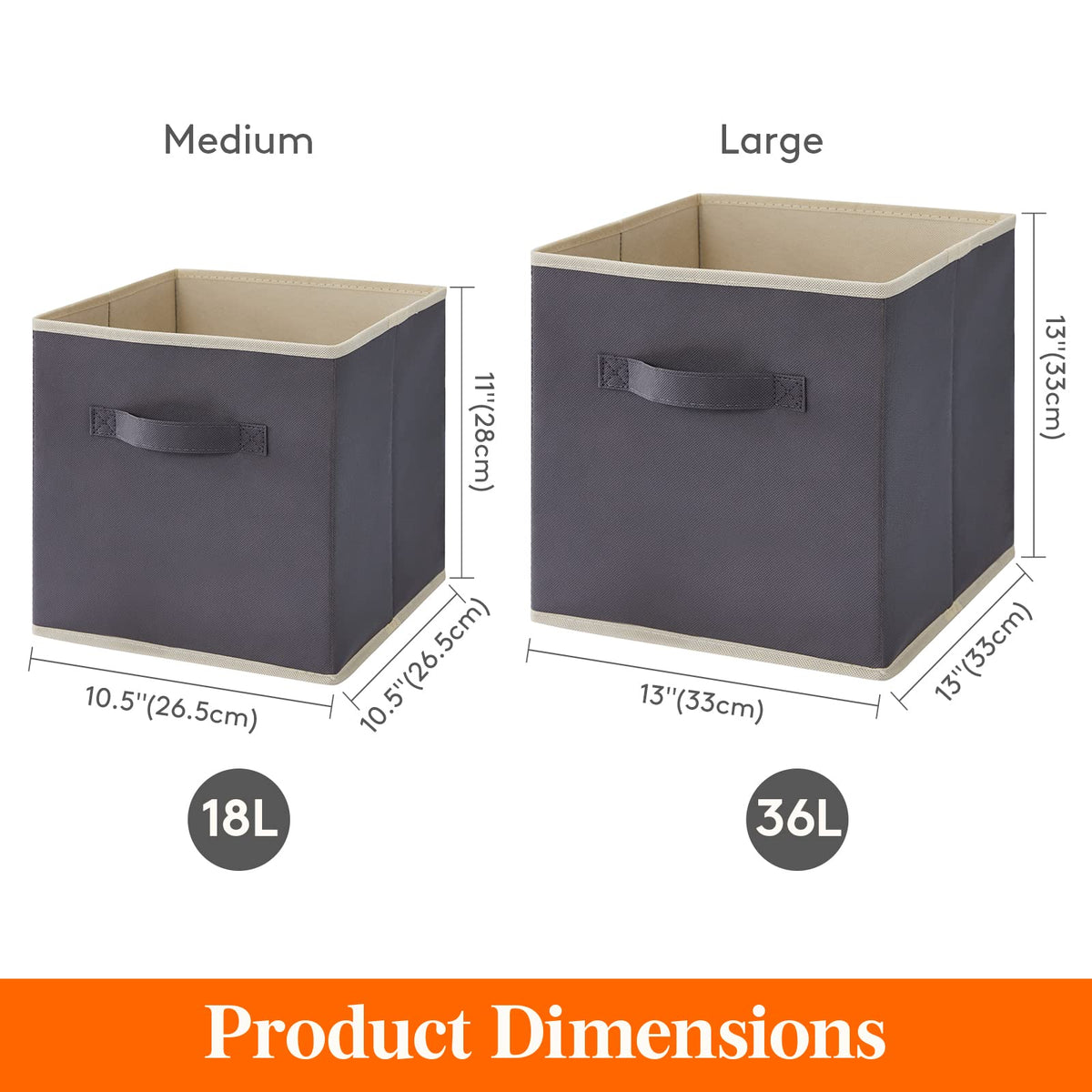 Storage Cubes (6 Count)