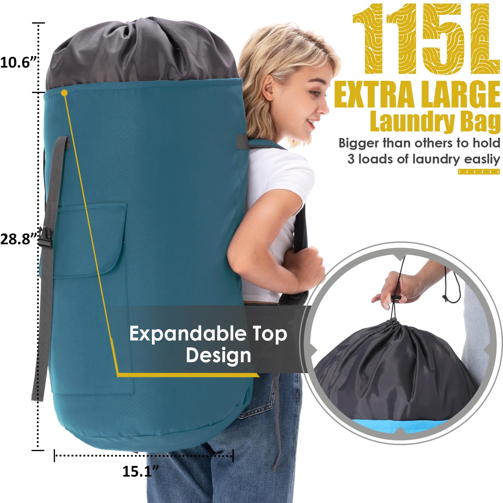Backpack Laundry Bag