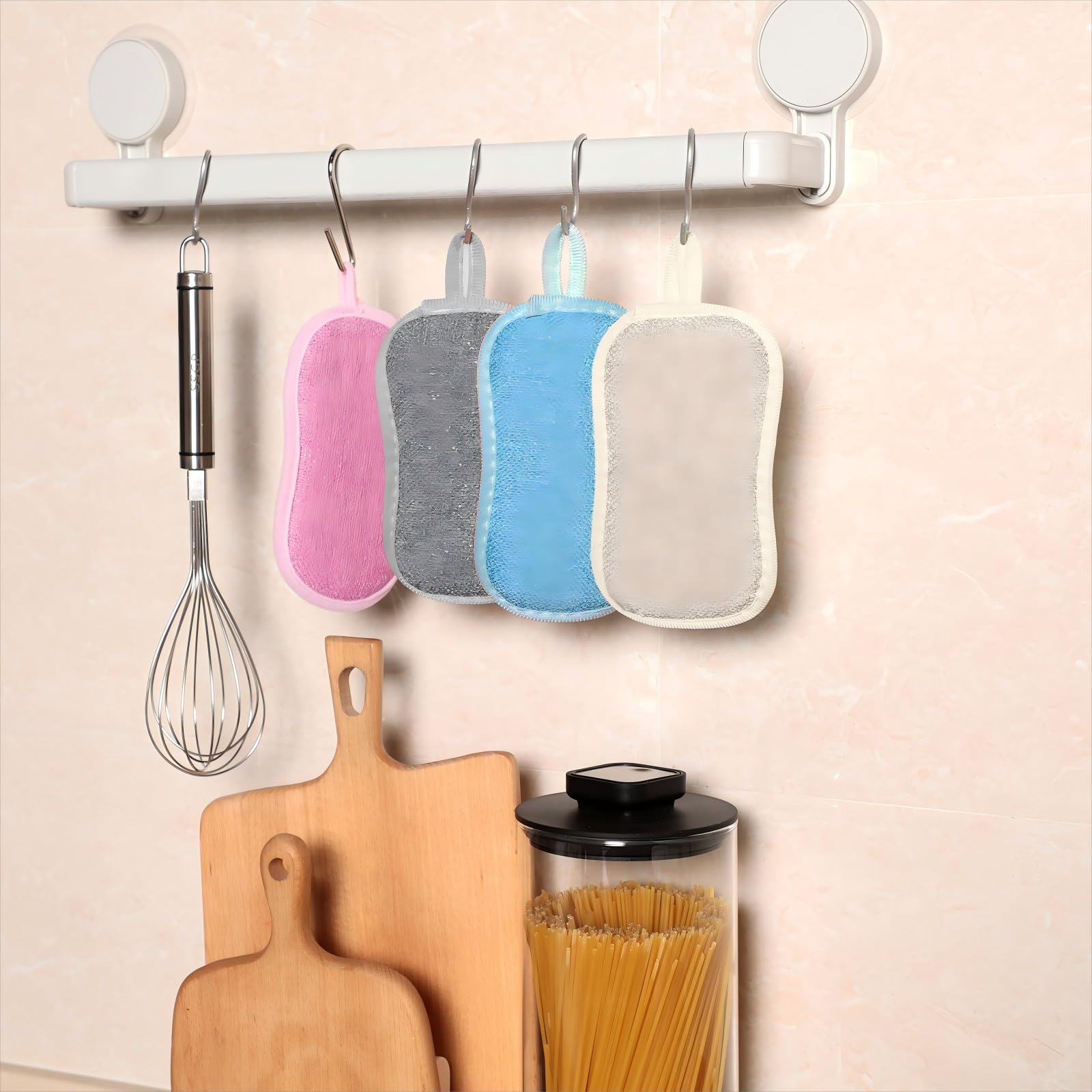 10 Pieces Multipurpose Kitchen Scrub Sponges