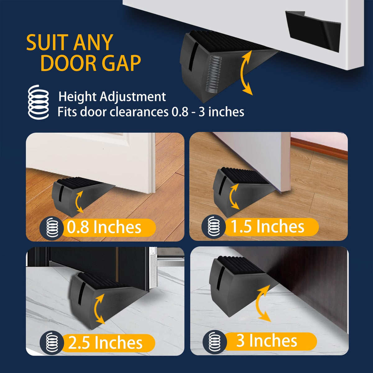 Strongest Door Stopper for Bottom of Door