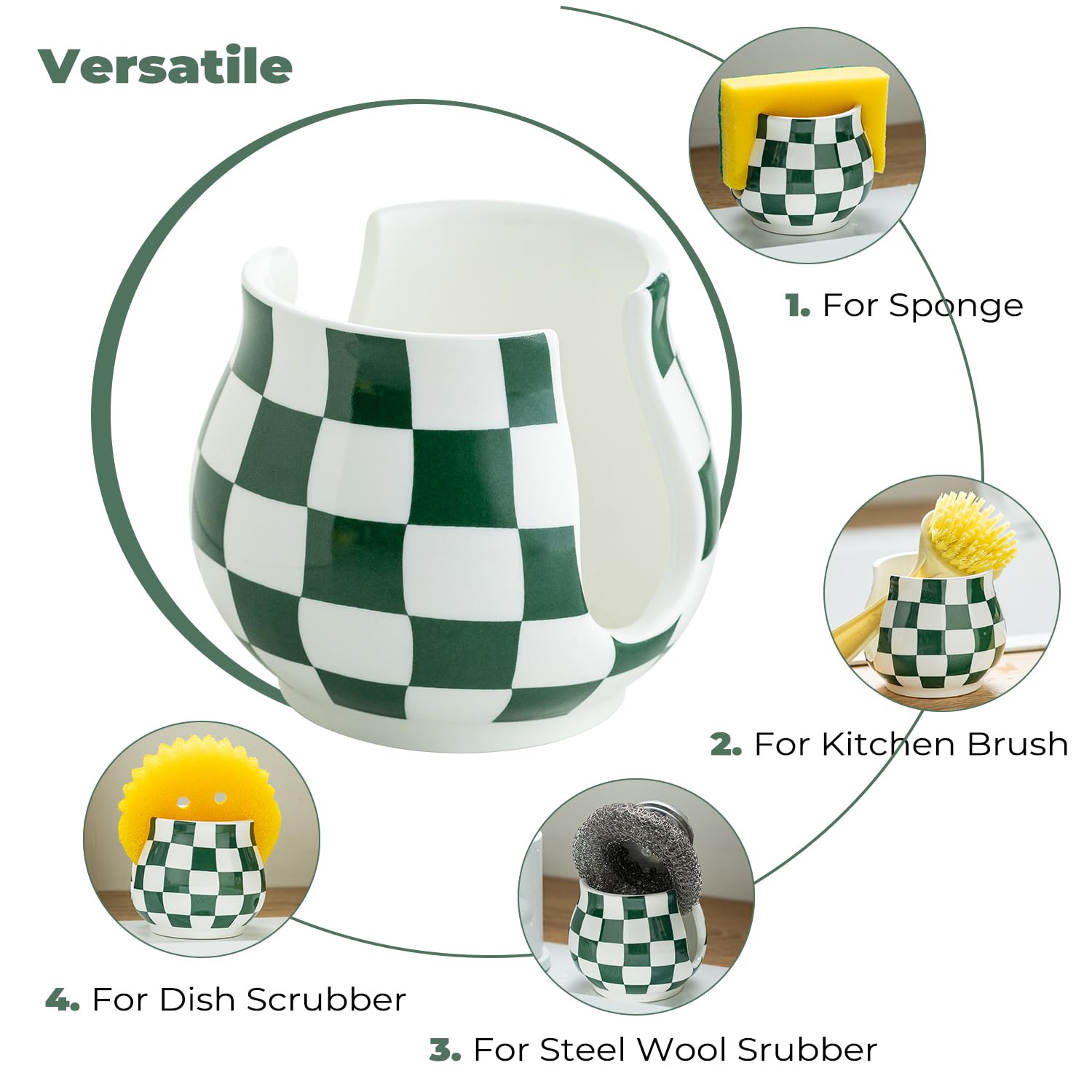 Kitchen Sponge Holder for Sink