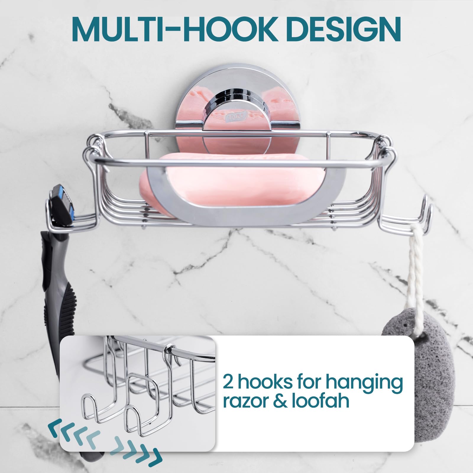 Soap Dish Bar Soap Holder Suction Cup