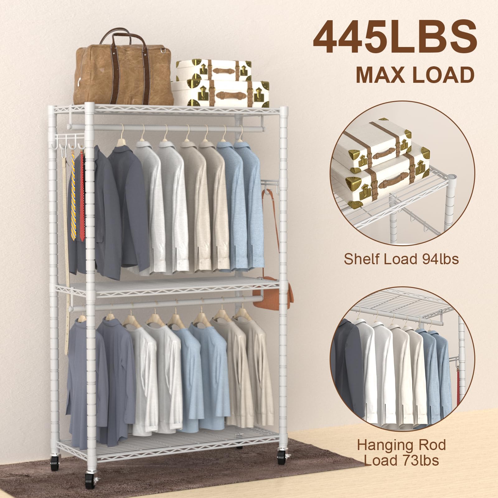 Clothes Rack Clothing Rack for Hanging Clothes