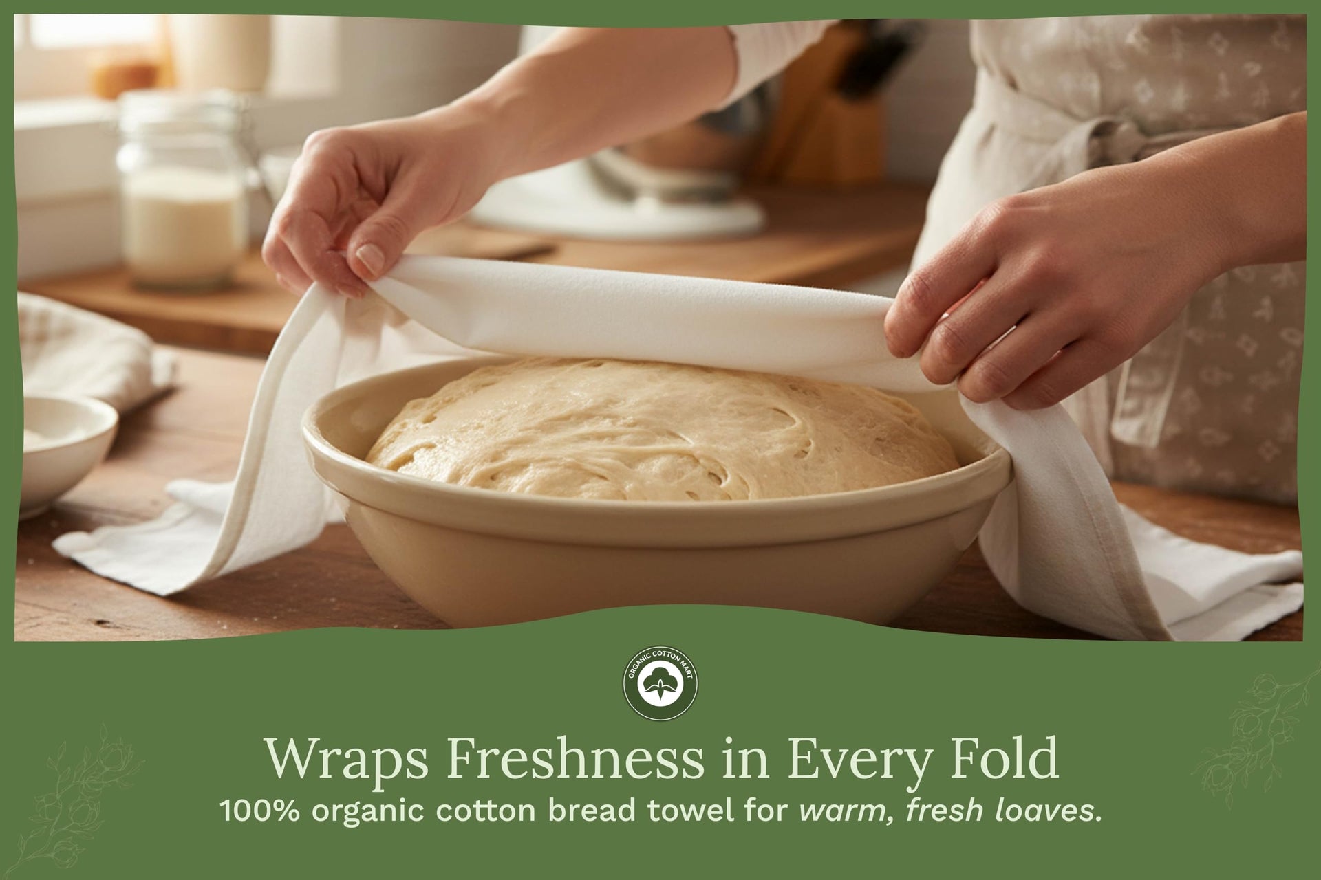 Bread Towels for Proofing Cover (5 Count)
