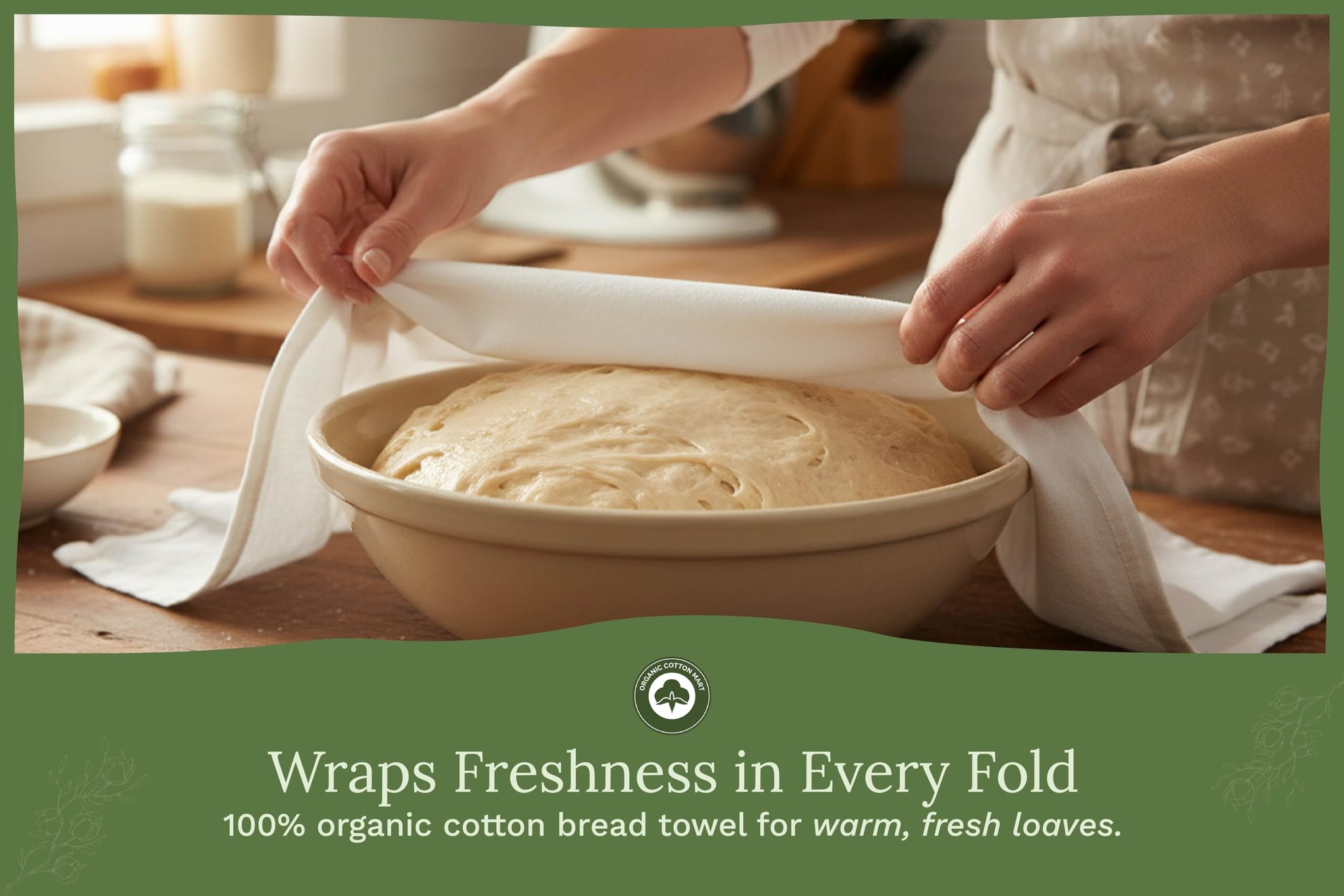 Bread Towels for Proofing Cover (5 Count)