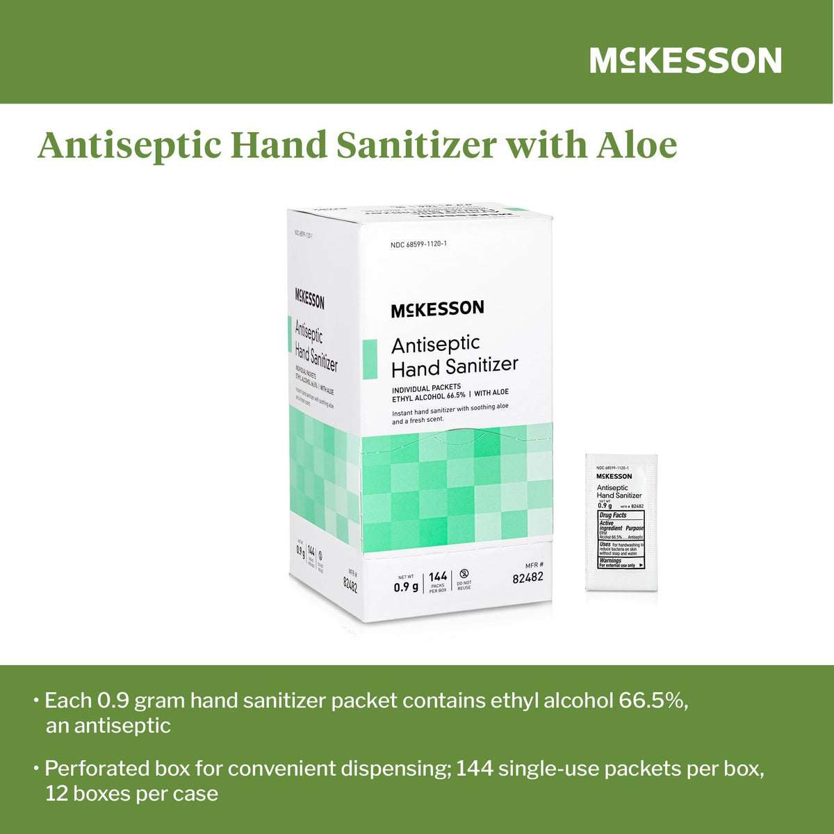 Hand Sanitizer Gel with Aloe [144 Count] Travel Size (4.4 Fl Oz)