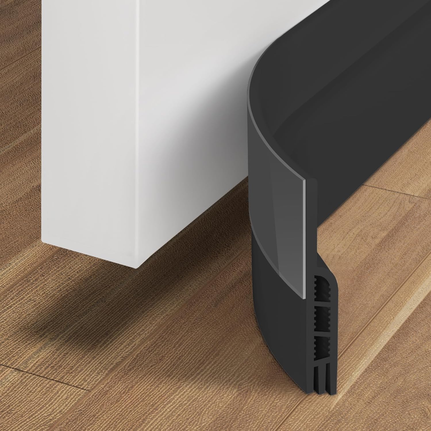 Door Draft Stopper Weather Stripping Door Seal 38 inch (3.1667 Foot)