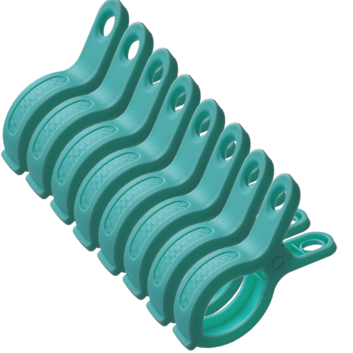 Plastic Clothes Pins Spring Clips Heavy Duty Laundry Clothespins Beach Towel Clips Clothes Pins Air (8 Count)
