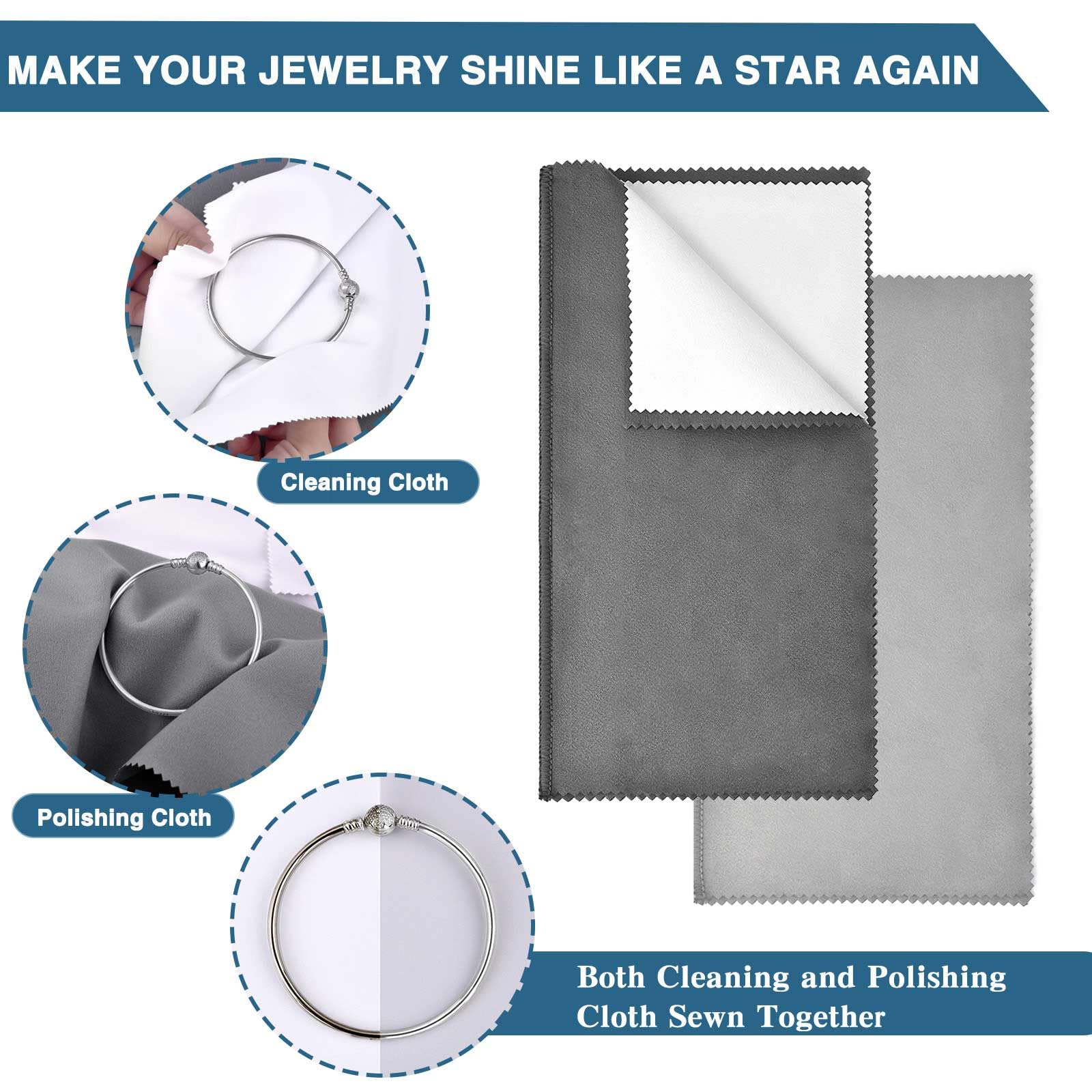 Silver Polishing Cloth (4 Count)