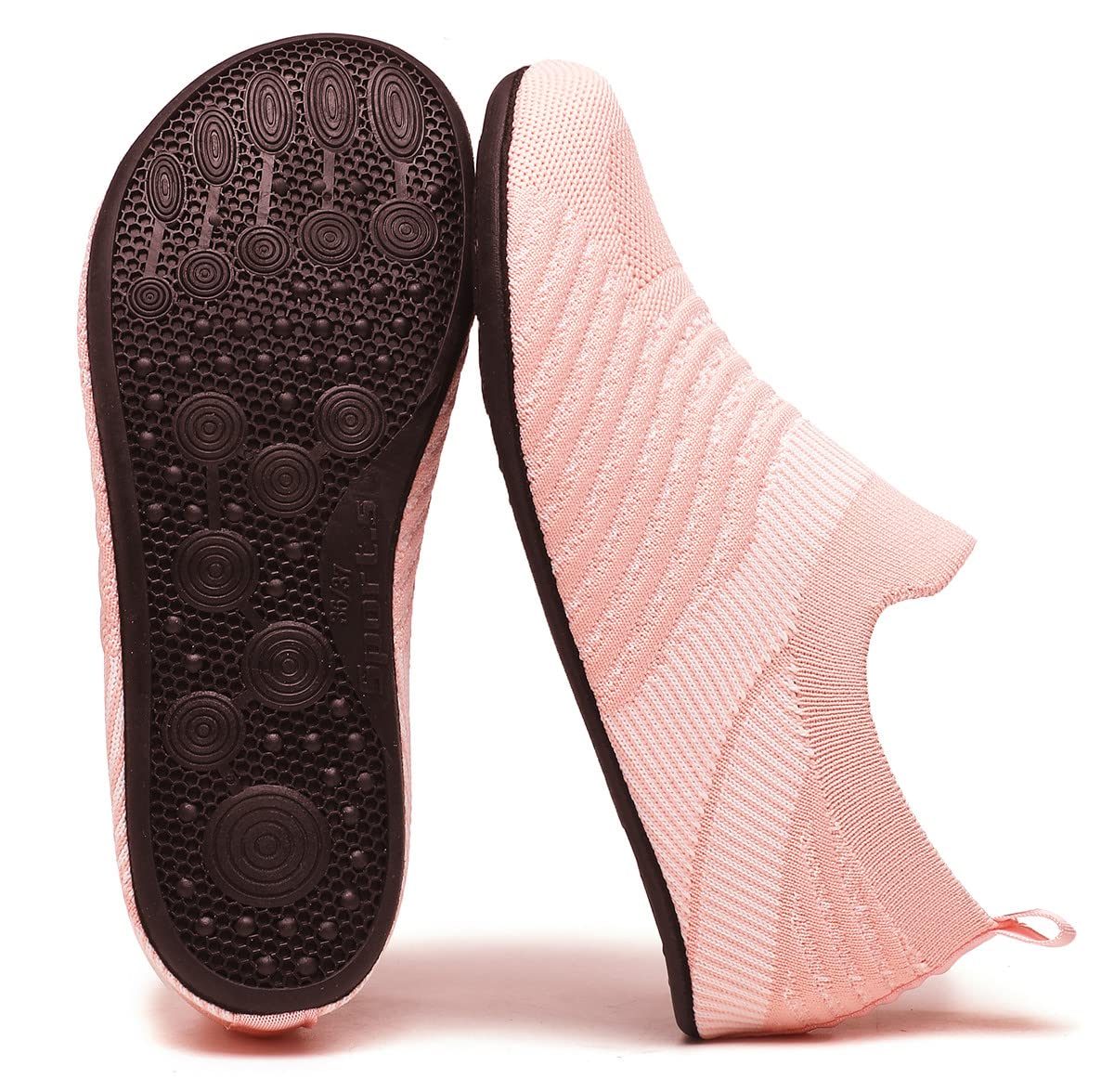 Adult Indoor House Slippers Socks Travel Lightweight Comfort Non Slip Grip House Floor Home Shoes for Women Men