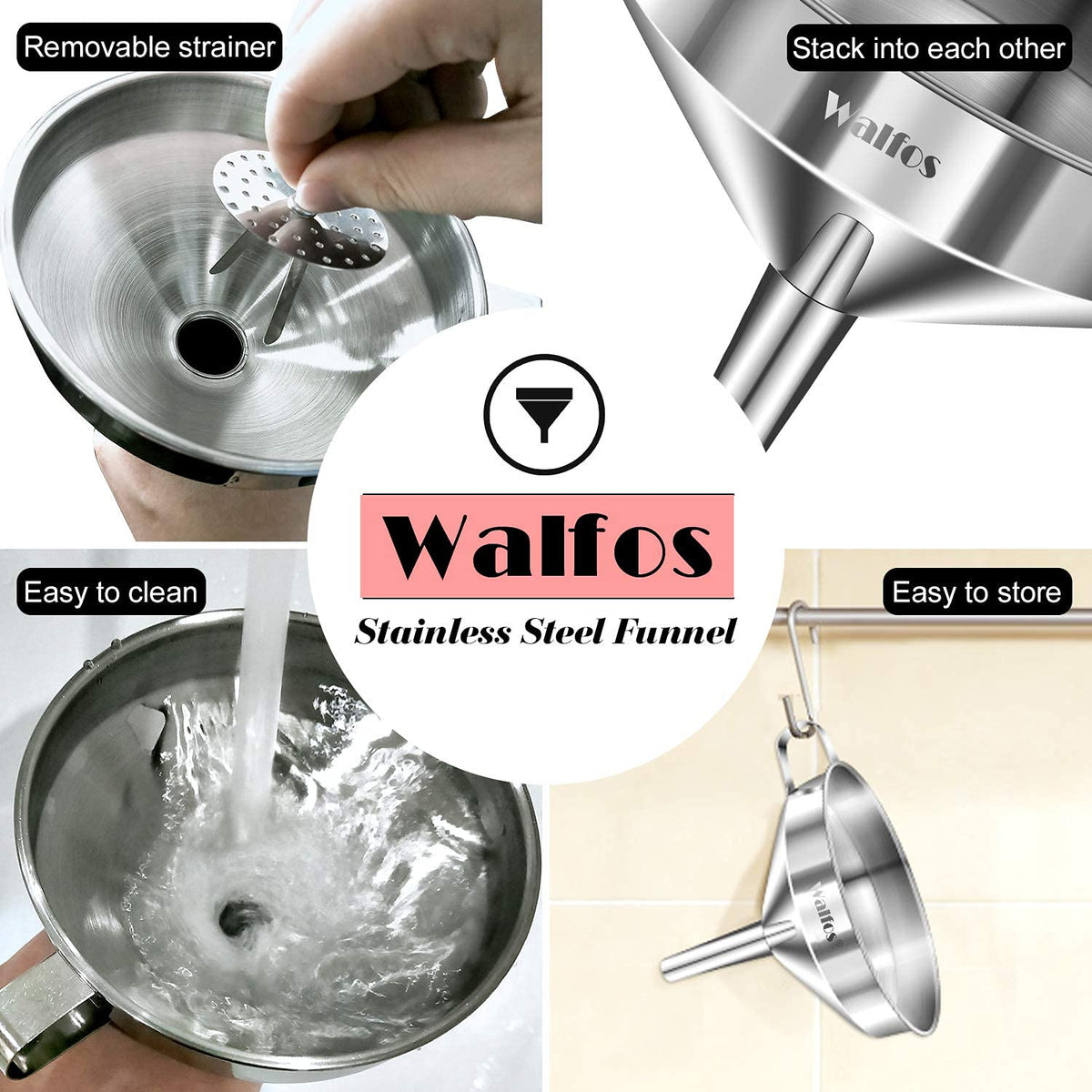 Stainless Steel Funnel